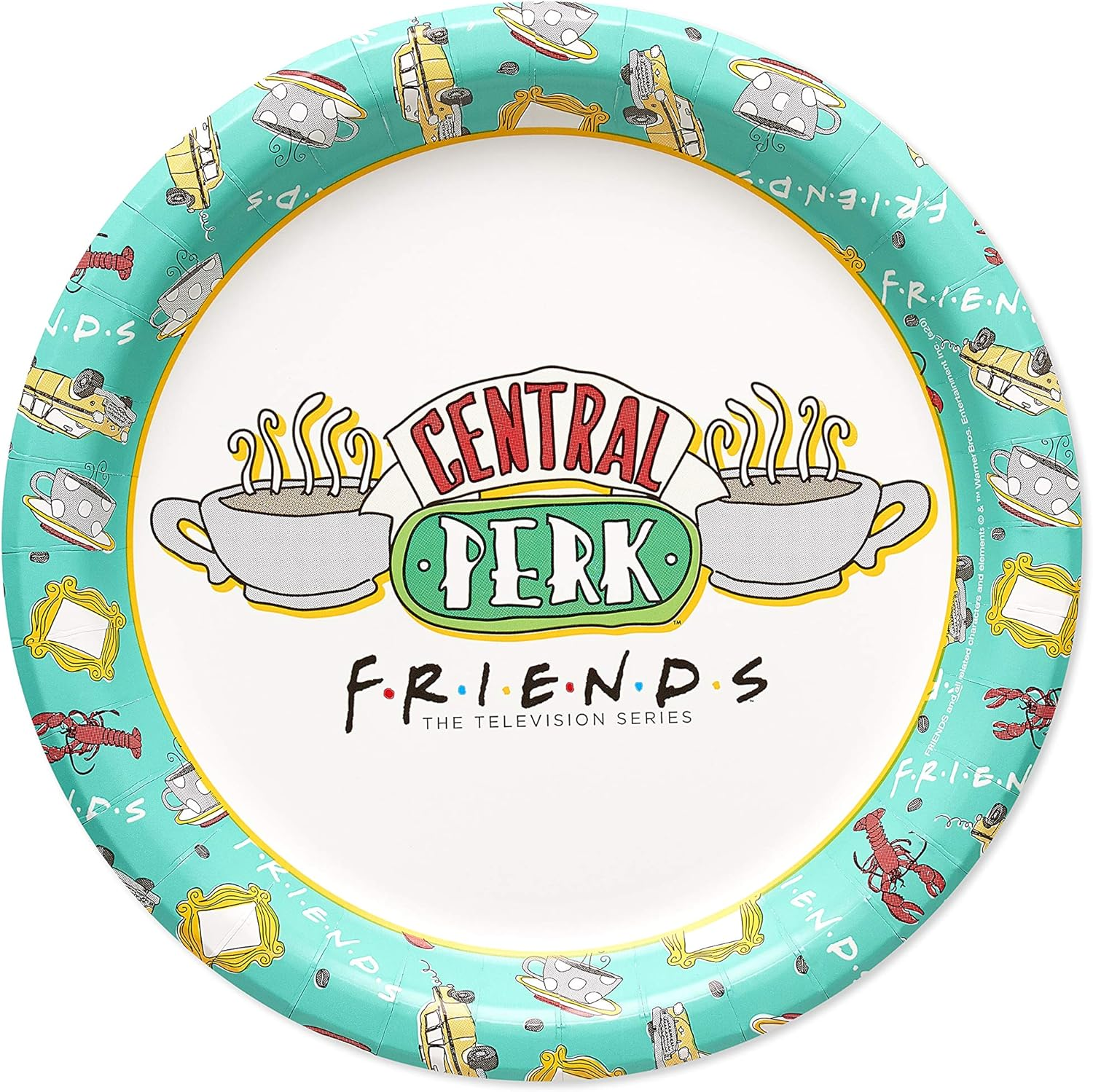 American Greetings Friends Party Supplies, Plastic Cups (8-Count)