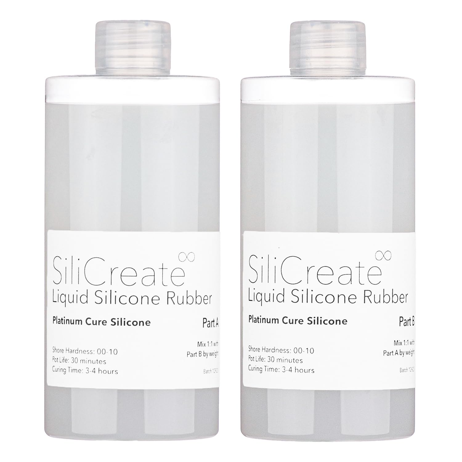 Silicreate Ultrasoft-10 Silicone Rubber | Transparent | for Moulding and Casting (4Kg) image number 1