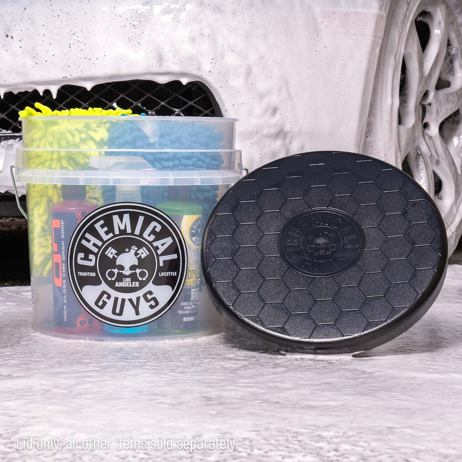 Chemical Guys IAI519 Bucket Lid, Black
