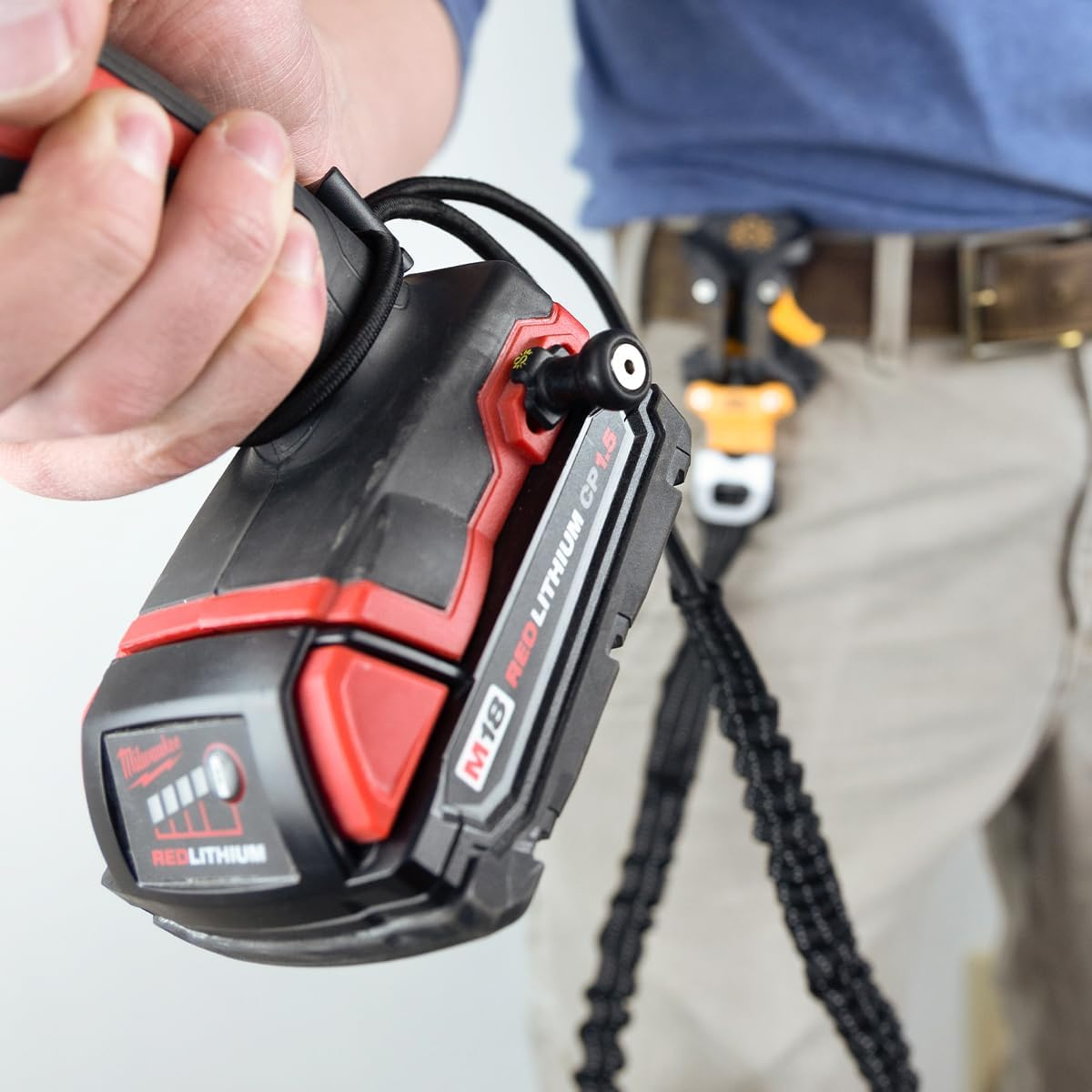 Spider Tool Holster - Drill Pins - Pack of Three - Attaches to the Side of Any Brand Power Drill and Driver with the Provided M2, M3, #6-32 Screws - Pairs with Spider Tool Holster and Tool Docks image number 6