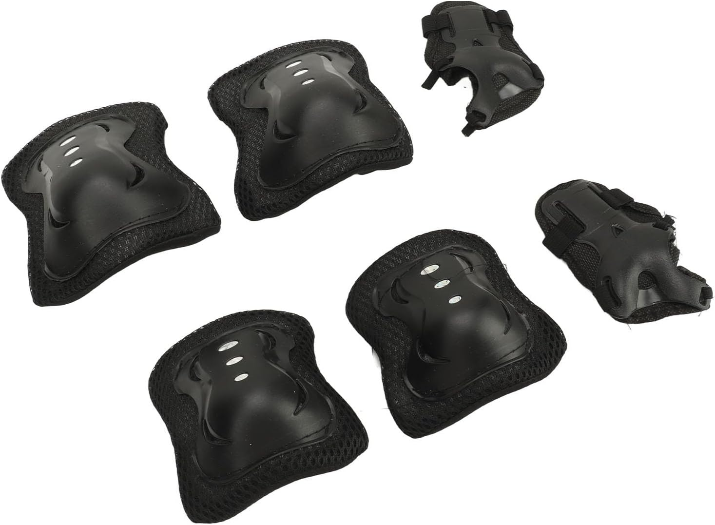 Children'S Protective Gear, Soft Sponge 6 Piece Skating Knee Elbow Pads for Kids, Multifunctional for Scooter Riding image number 5