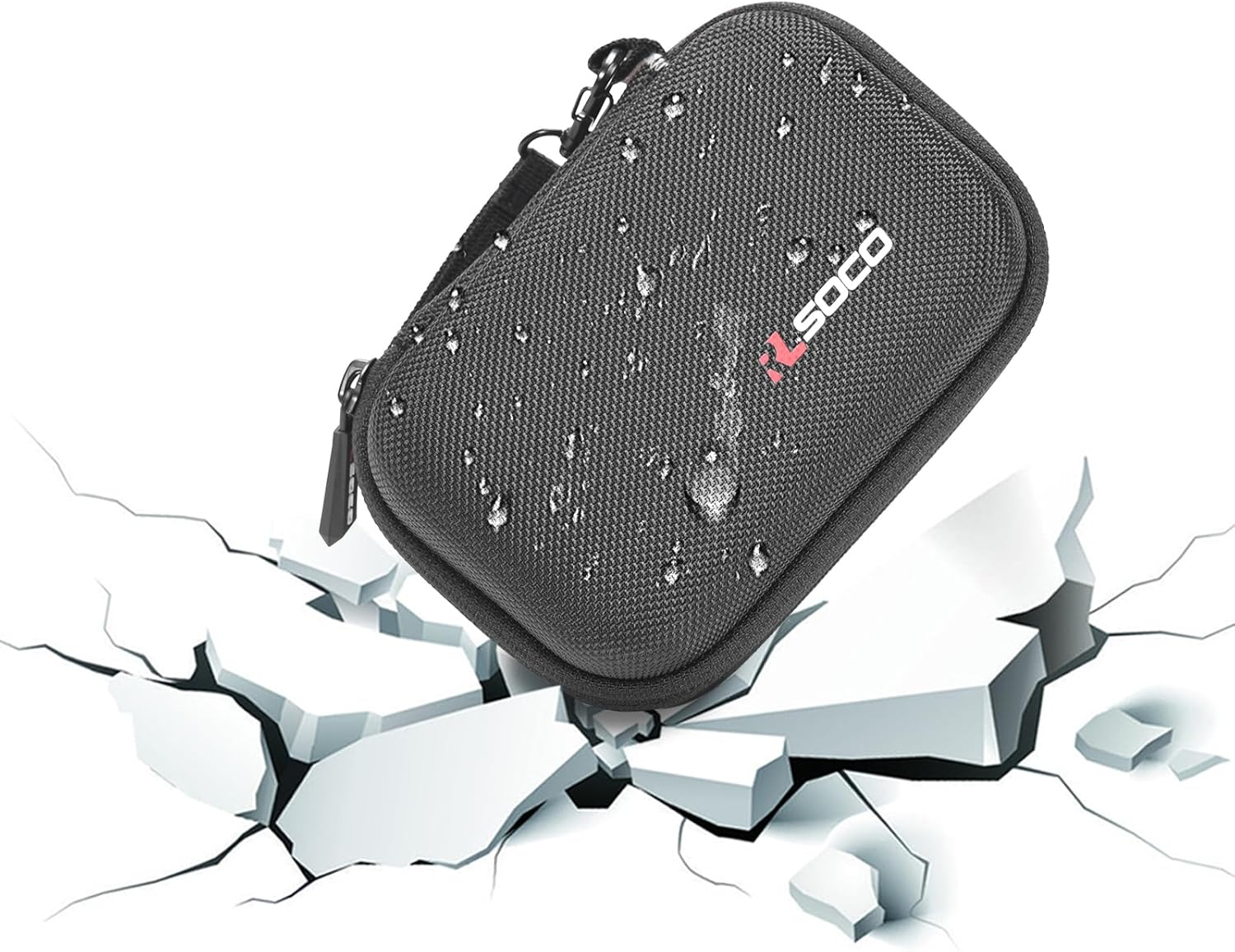 RLSOCO Case for Insta360 X3/ONE X2 360 Degree Waterproof Action Camera and Accessories (Case Only) image number 6