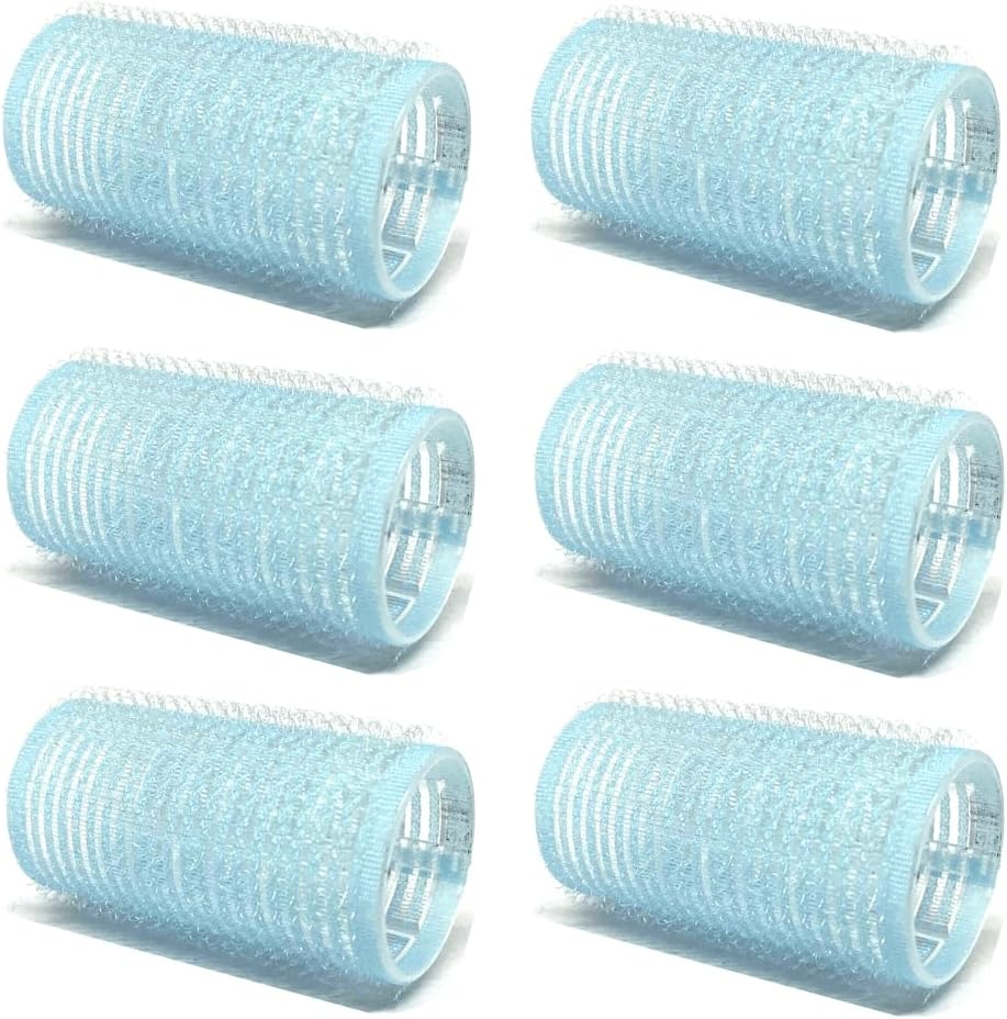6-Pack Self-Grip Hair Rollers &ndash; 3.0Cm (1") Curlers for Volume, Random Color image number 2