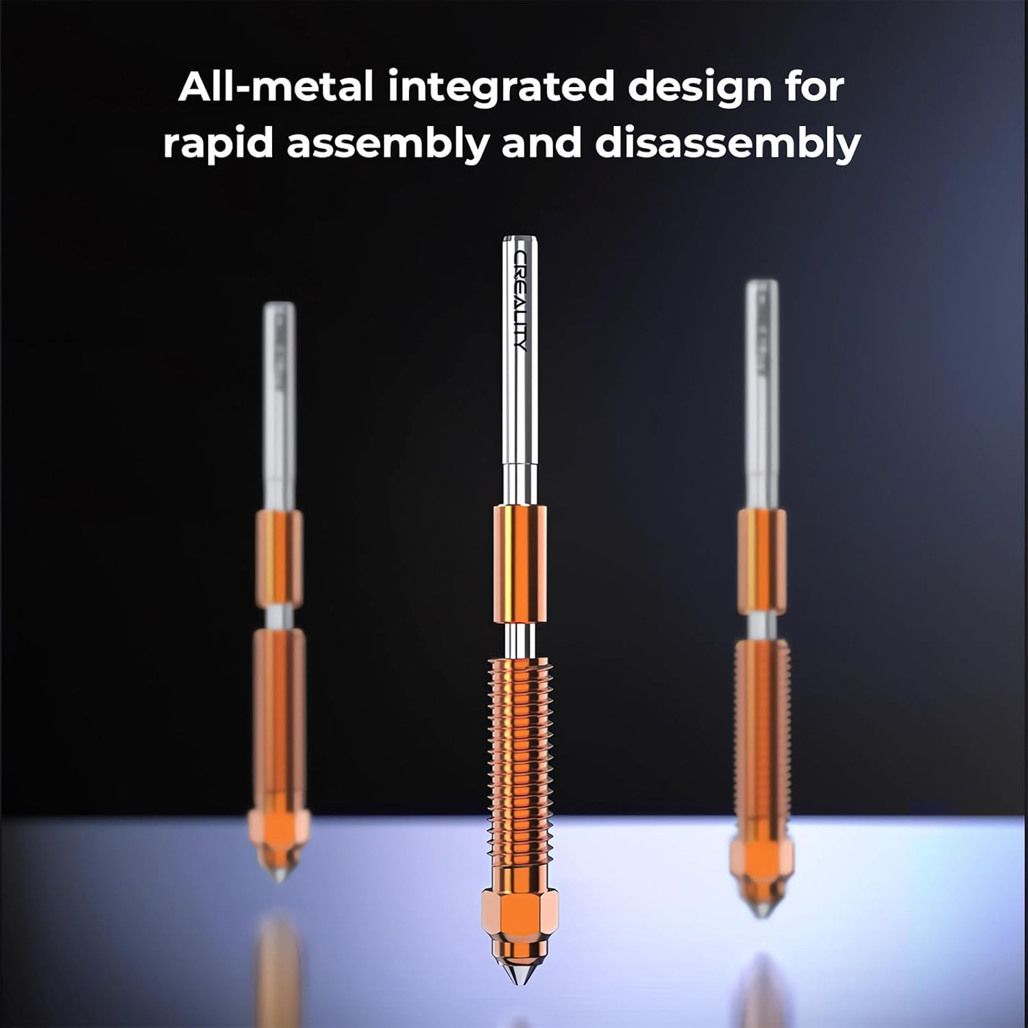 K1C Nozzles 0.4Mm, 0.6Mm, 0.8Mm 4PCS, Unicorn Quick-Swap 3D Printer Nozzle Kit, Ender 3 V3 Nozzles Copper Alloy and Hardened Steel Nozzle for K1C, Ender 3 V3, Ender 3 V3 plus 3D Printers image number 4