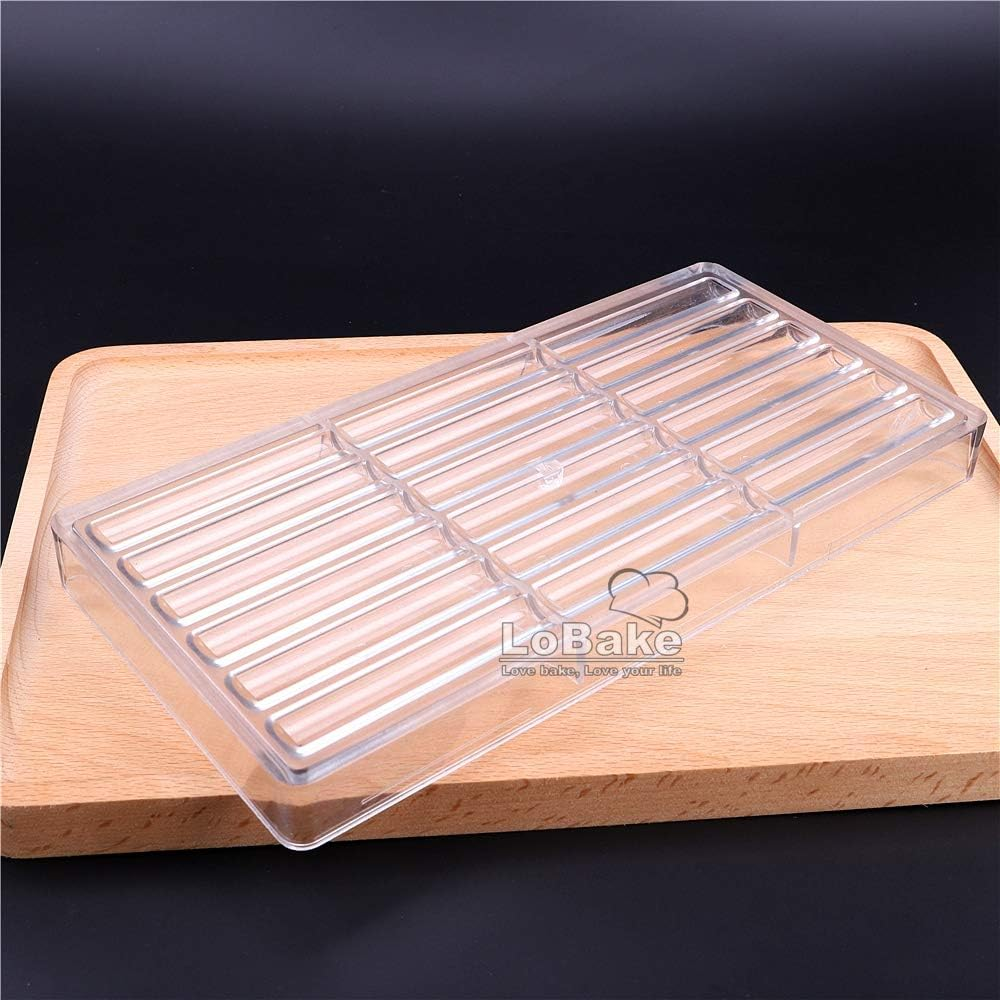 18 Cavities Long Sticks Shape Polycarbonate PC Chocolate Mold Candy Fondant Ice Cube Mould Baking Moldes DIY Bakeware Supplies image number 4