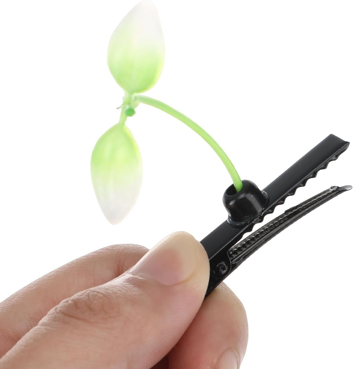 Partykindom Pack of 50 Funny Grass Hair Pins for Trendy Bean Sprouts Hair Clips for Girls Craft Material Cute and Creative Hair Accessories Parties and Everyday Use image number 5