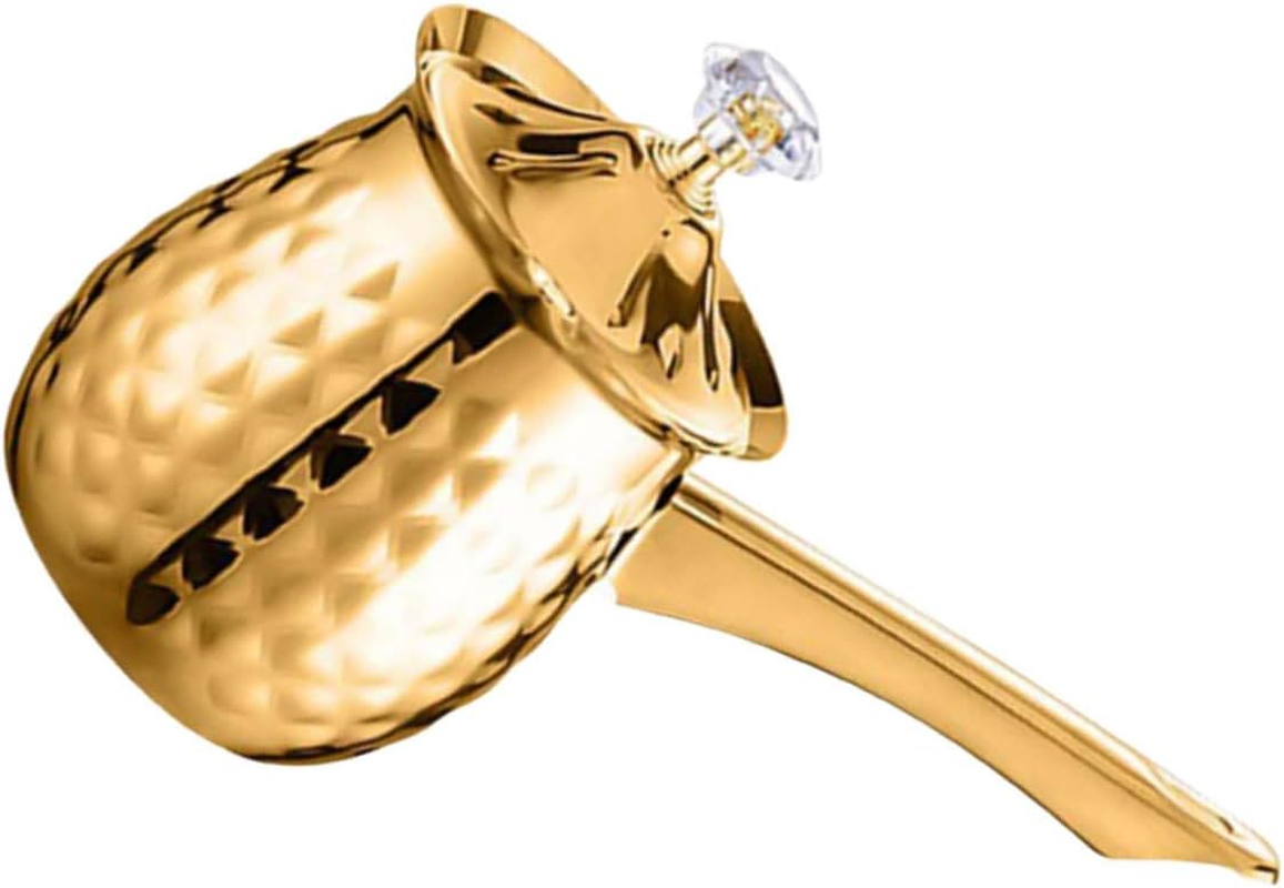 Traditional Turkish Cezve Maker & Mocha Cup - Stove Top, Milk Warmer, Induction Pot, Arabic & Greek Coffee Maker, Butter Melter, 400Ml Vintage Metal Tea Pot image number 4