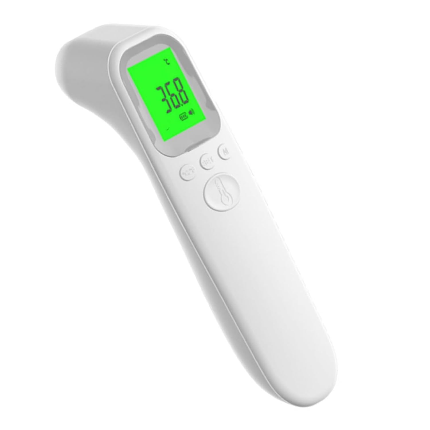 Luojinluoda Touchless Baby Thermometer, Infrared Forehead and Ear Thermometer for Medical Use with LCD Screen Memory Storage and Fever Alarm Suitable for Adults Kids Babies image number 2