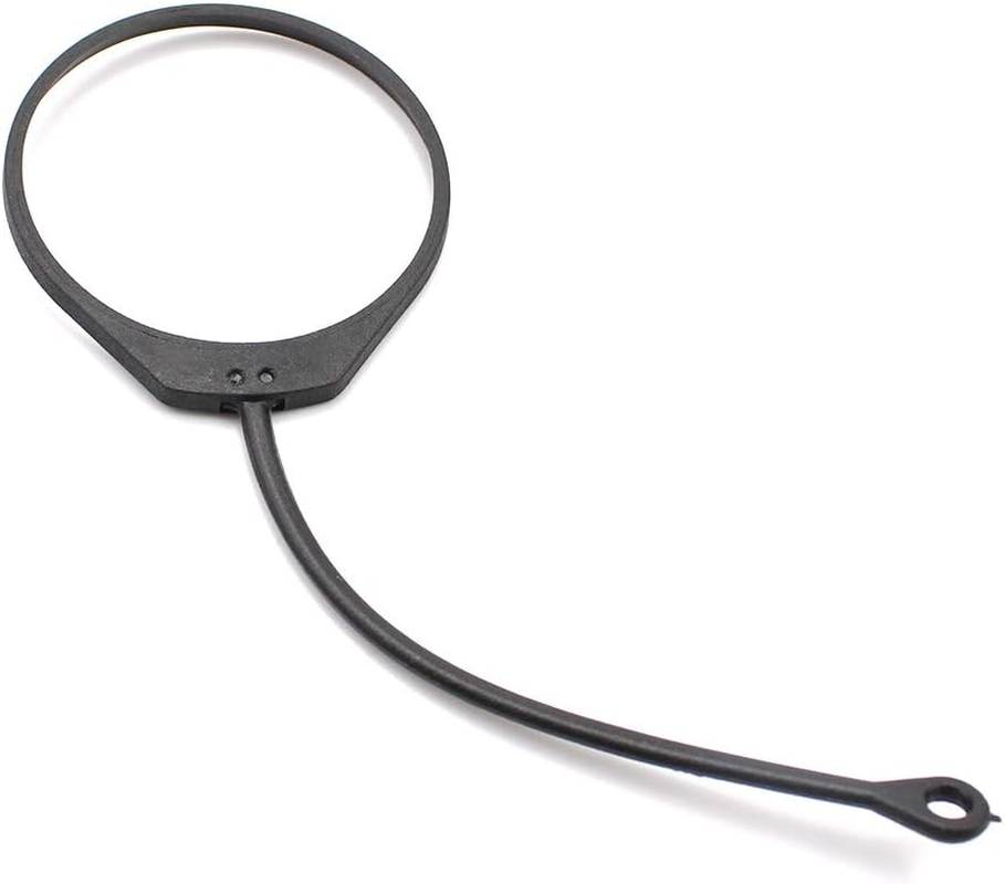 Car Accessories Oil Fuel Cap Tank Cover Line Fuel Tank Cap Band Cord for VW Passat Tiguan Golf Various Models (Color : Black) image number 4