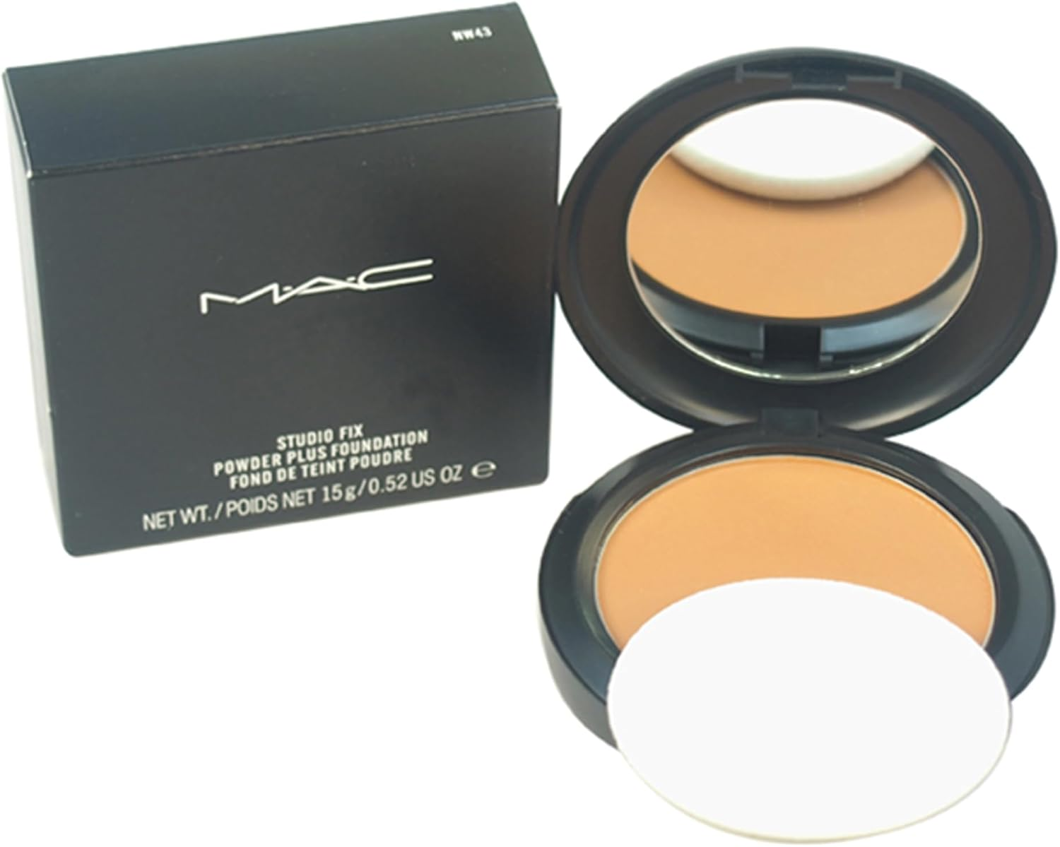 MAC Av2022-Mac-Mac Studio Fix Powder plus Foundation-F1C3Bc6A - 15.6 G (Pack Of 1), Cranberry