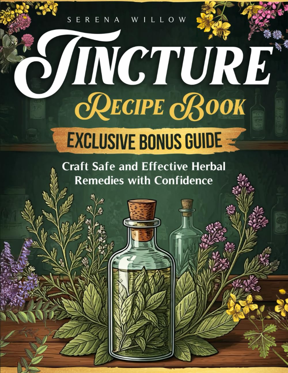 Tincture Recipe Book: Your Complete Guide to Natural Herbal Remedies for Disease Prevention and Wellness. Herbal Tincture Mastery to Boost Immunity, Calm the Mind, and Enhance Vitality