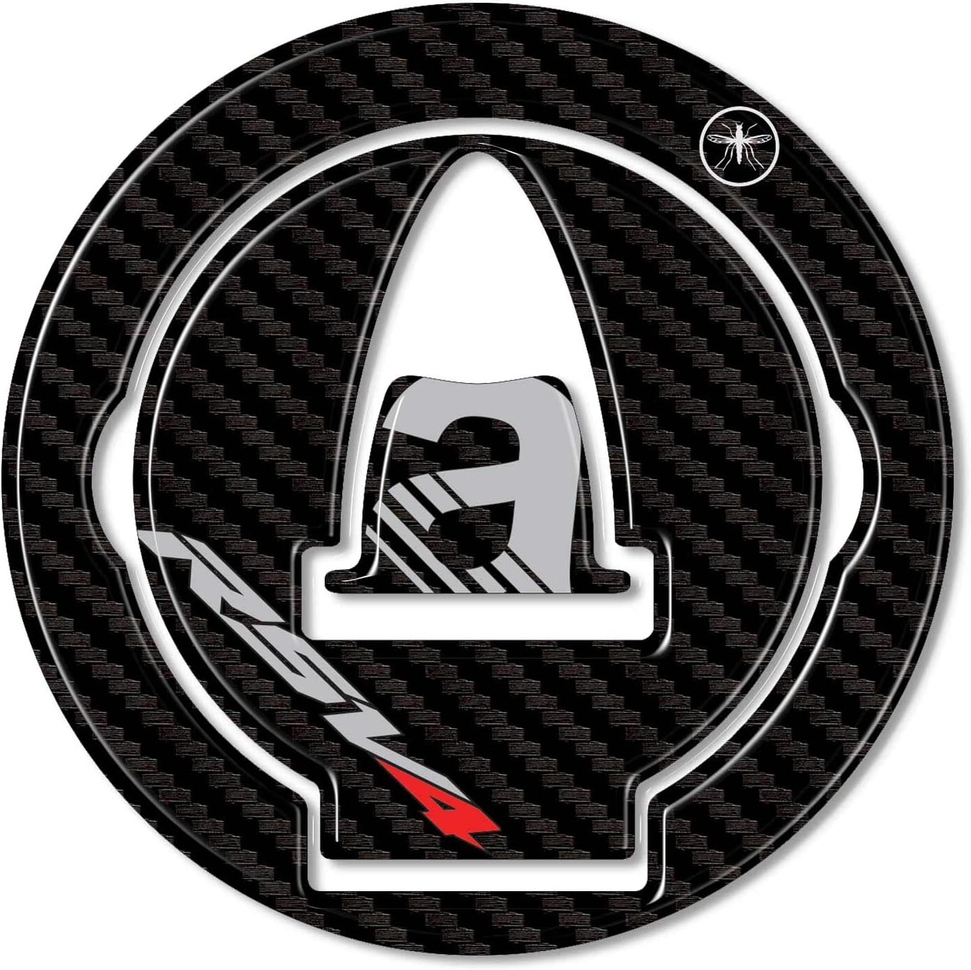 Labelbike - 3D Sticker Protection Fork Plate Steering Compatible with Aprilia RSV4 1100 and RSV4 Factory 2021-2022 image number 4