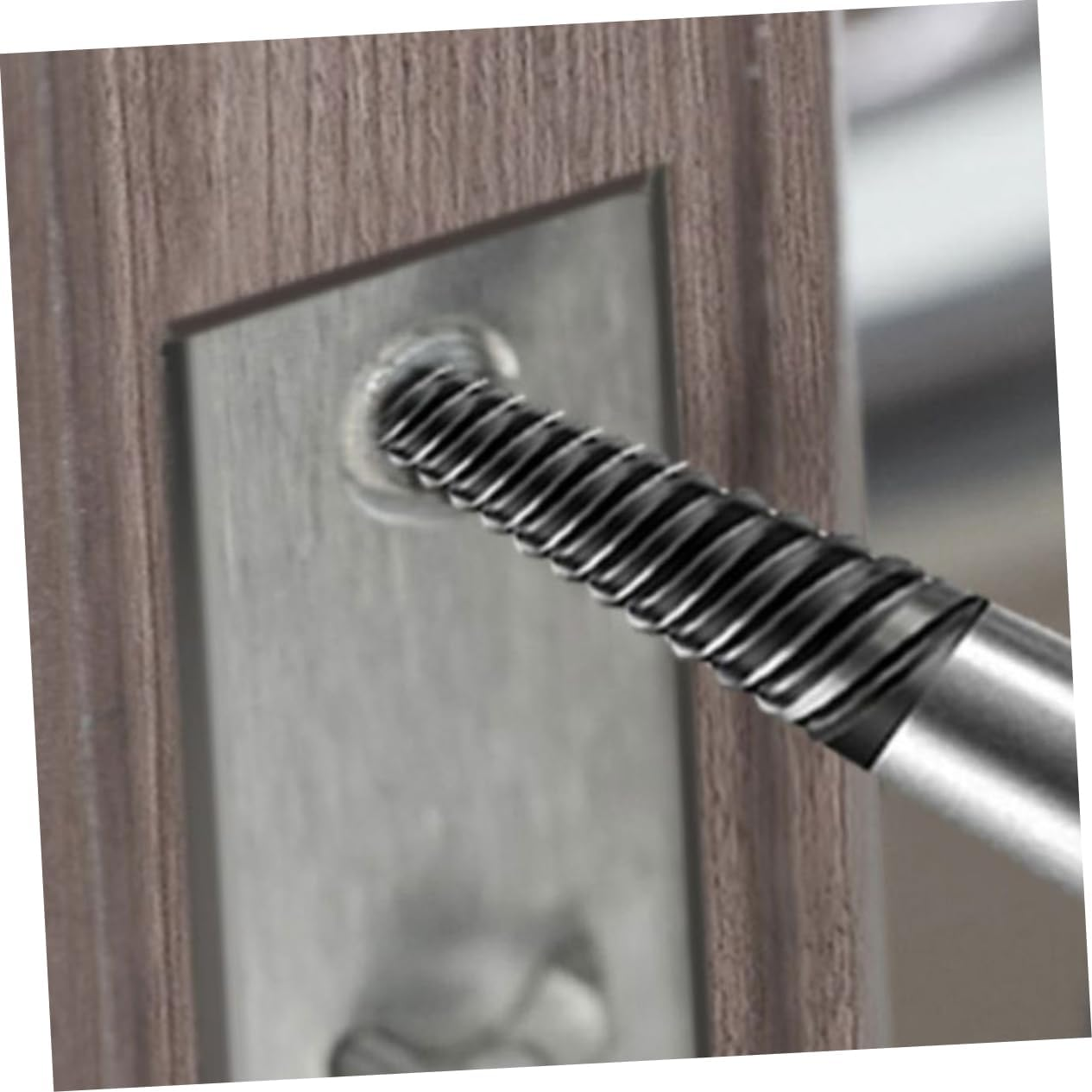 HOMSFOU Screw Extractor Set Stripped Screw Removal Tool for Damaged Bolts Drill Bit Guide for Automotive and Plumbing Repairs