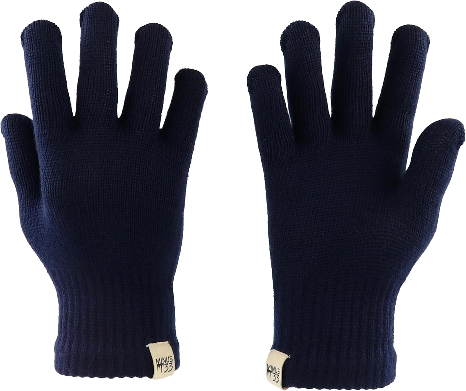 Minus33 Merino Wool Glove Liner - Warm Base Layer - Ski Liner Glove - 3 Season Wear - Multiple Colors and Sizes