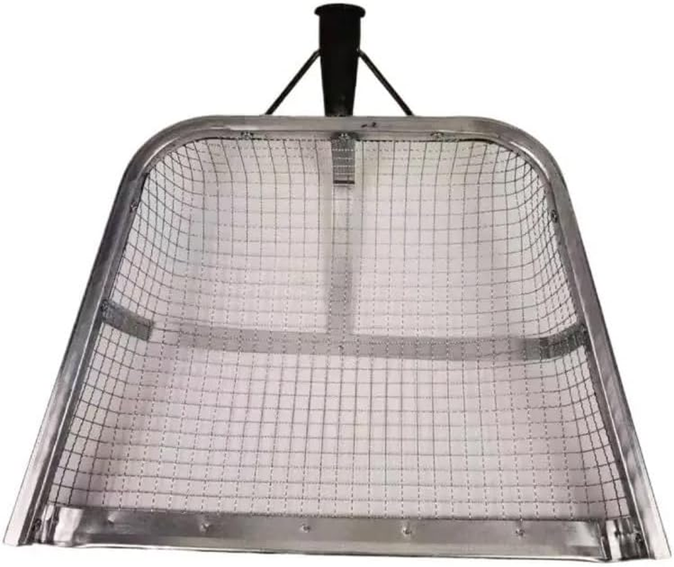 AIMALL Soil Sieve Mesh for Gardening, Stainless Steel Soil Strainer with Handle, 3 Sizes for Soil, Corn, Peanut, Grain and Agricultural Use (4Mm, 6Mm, 12Mm Grids) image number 5