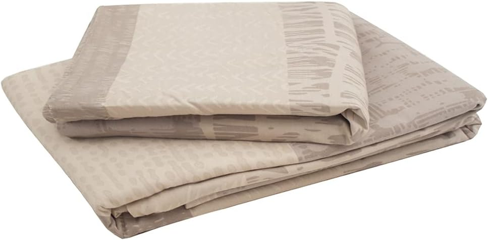 Bambury Darlington Quilt Cover Set, Single Bed, Sand image number 1