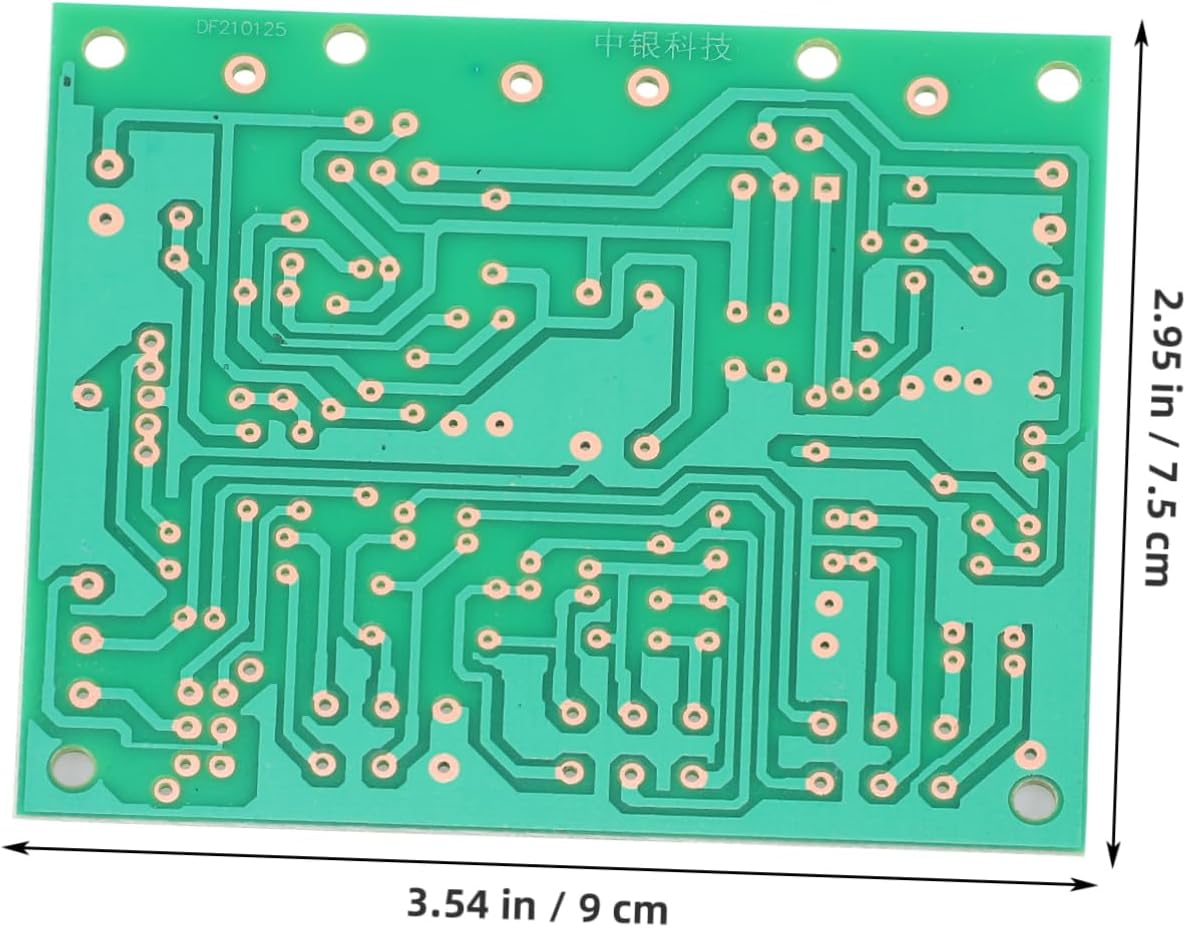 PAMINGONO Stereo Amplifier Board Power Amp Module DIY Kit with Gold Knob for Audio System Audio Enthusiasts Home Speaker Assembly