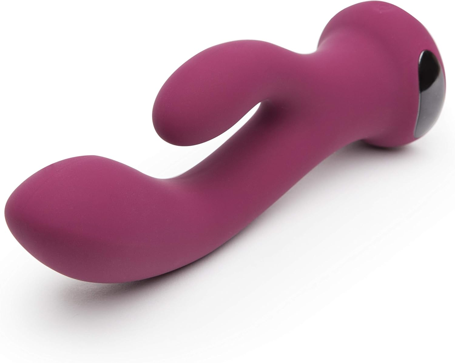 Lovehoney Mantric Rabbit Vibrator - 4.5 Inch Curved Silicone G Spot Vibrator for Women - Beginner Friendly Dual Stimulation Adult Sex Toy - Rechargeable & Waterproof - Pink image number 3