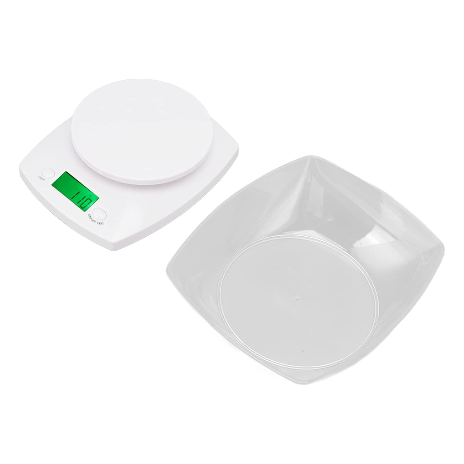 Qcwwy Digital Kitchen Scales with Bowl, G OZ LB Unit Switching 5 Kg Food Scales for Baking and Cooking ABS Small Jewellery Scales Tare Function Digital Scales image number 5