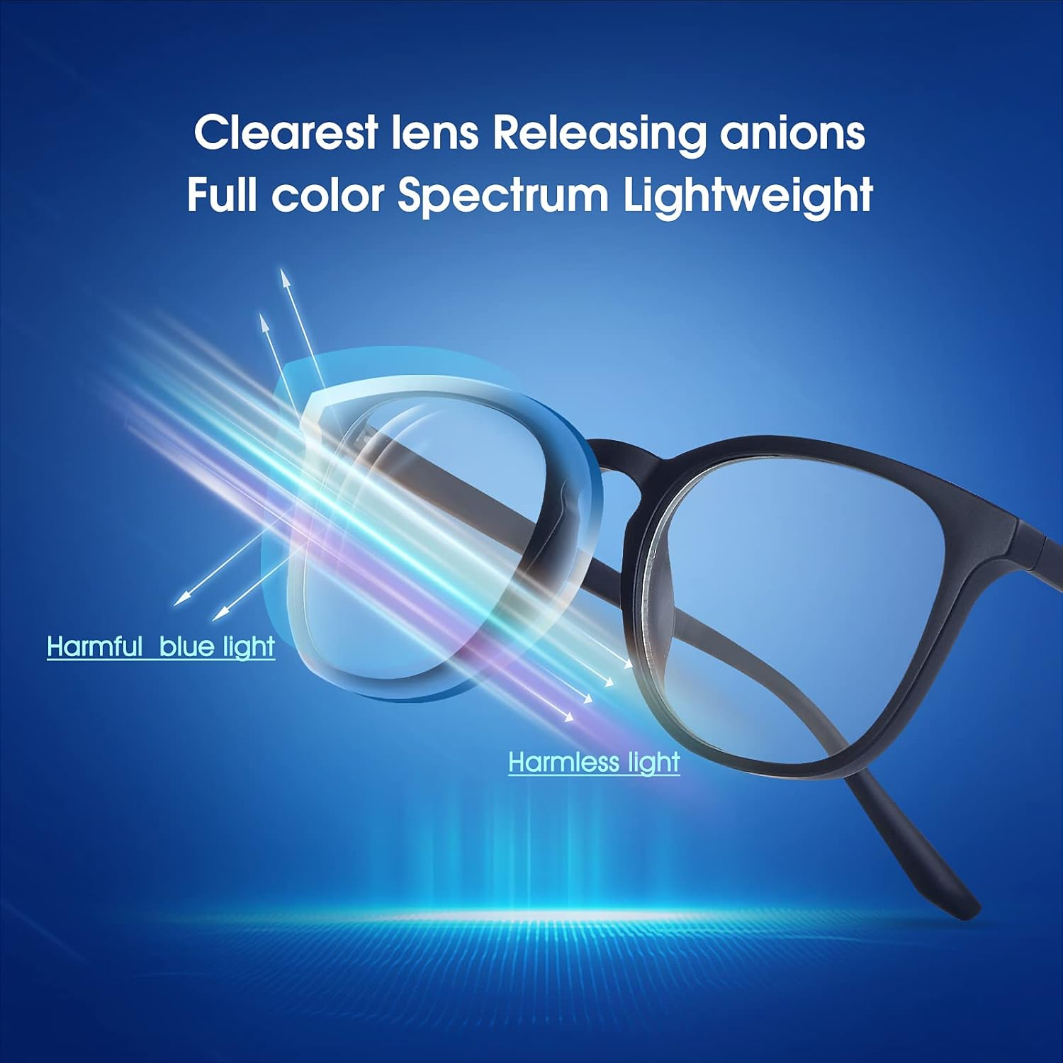 Duduma Blue Light Glasses UV Filter Blue Light Blocking Glasses for Men Women Gaming Glasses anti Glare for PC Laptop Computer Eyewear (6918 Black) image number 1