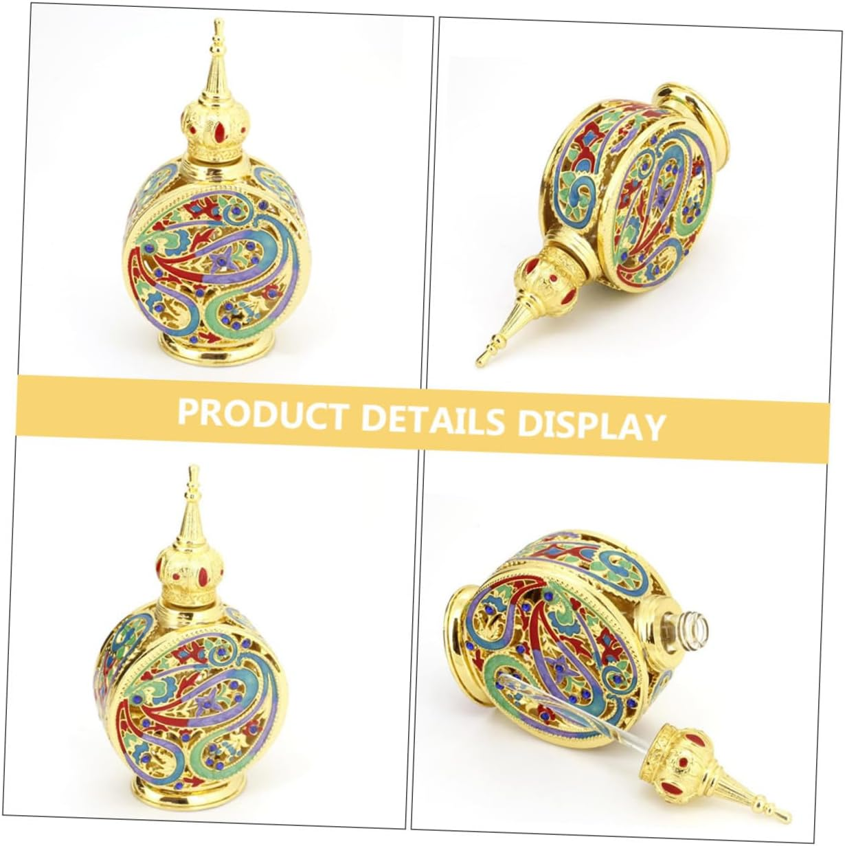 STOBAZA Essential Oil Bottle Aromatherapy Perfume Bottle Subpackaging for Fragrance Decorative Storage for Living image number 2