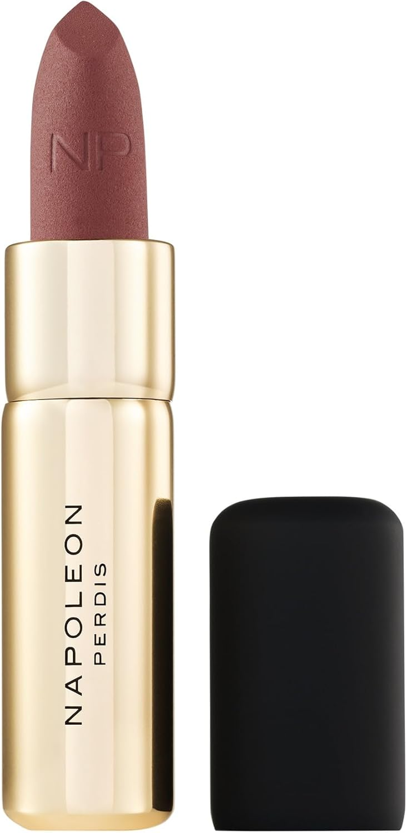 Napoleon Perdis Soul Matte Lipstick | Long-Wearing Matte Finish | Nourishing Formula with Sunflower Seed Wax & Passionfruit Oil | Vegan | (4G) Chemistry