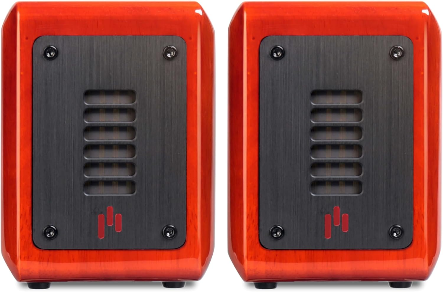 Aperion Planar Magnetic Ribbon Super Tweeter Speakers, Gloss Oak (Pack of 2) image number 3