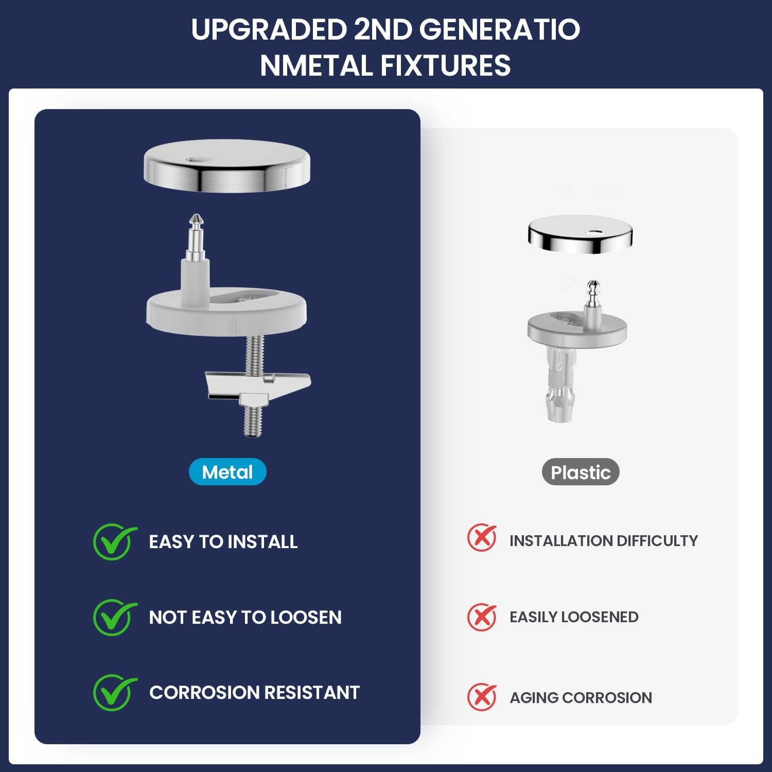 YEAUPE PRO U2009B WC Sitz Mit Absenkautomatik D-Form Schwarz Toilet Seat with Soft-Close Mechanism, D-Shape, Black D, 42.5 X 36.3 X 4.9 Cm image number 2