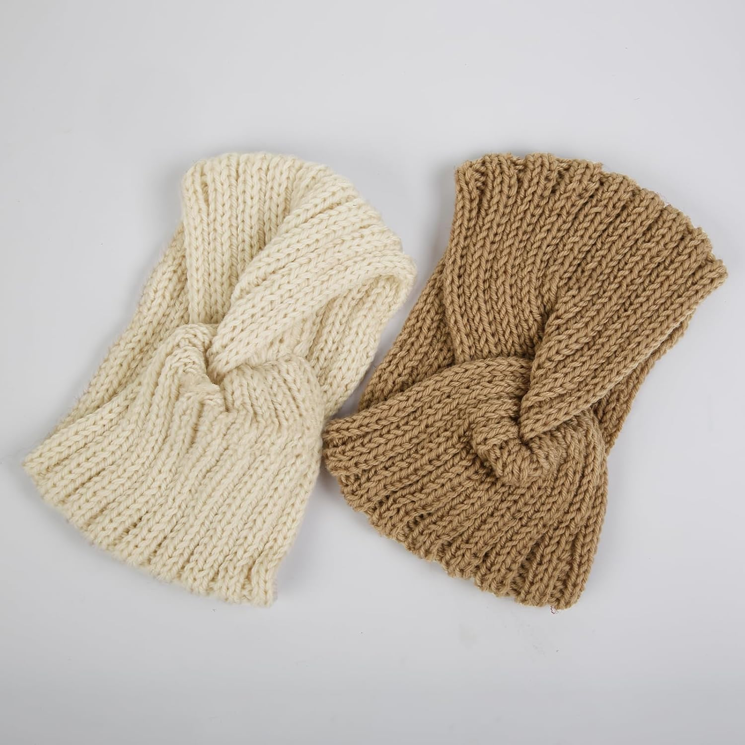 Pack of 6 Women'S Winter Headbands, Wide Knitted Girls Women Warm Ear Warmers Headbands, Twist Knitted Hair Band, Thick Elastic Winter Hair Bands, Headband, Hair Accessories, Headband Headwrap image number 5