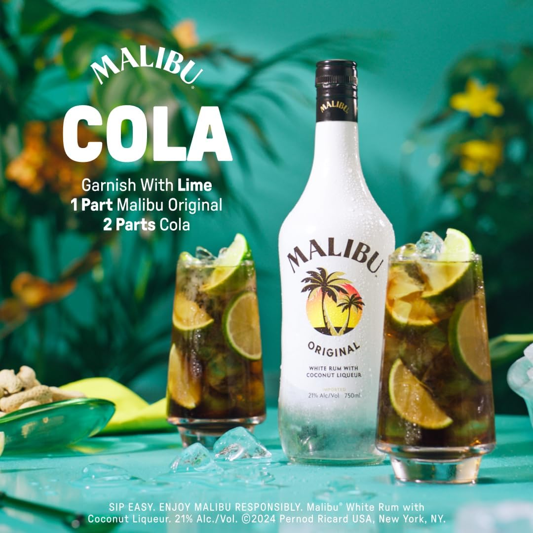 Malibu White Rum 1L