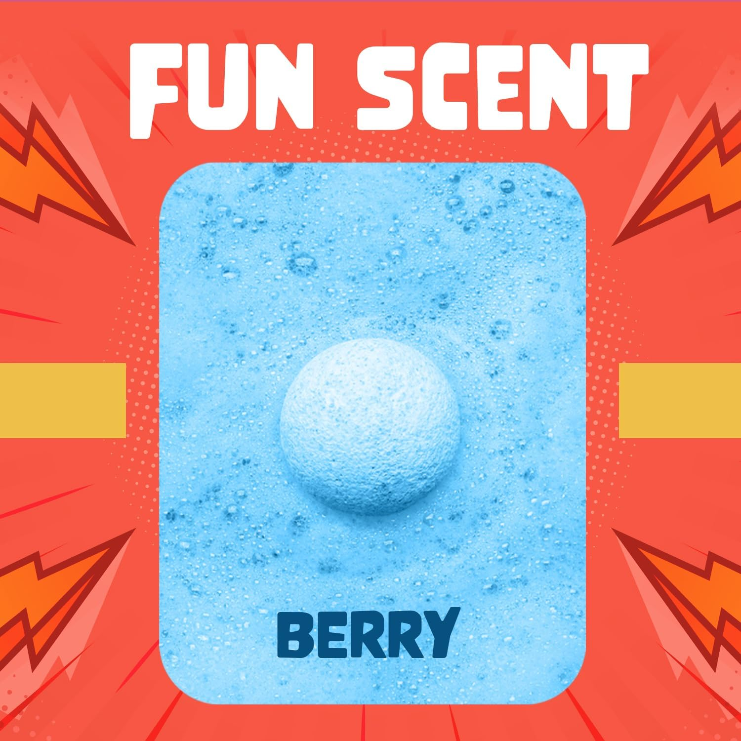 (Superhero Surprise) - Superhero BUBBLE Bath Bomb with Surprise Minifigure inside - in Gift Box - Big Blue Kids Bath Fizzy by Two Sisters Spa - for Boys and Girls - Homemade by Moms in the USA image number 3