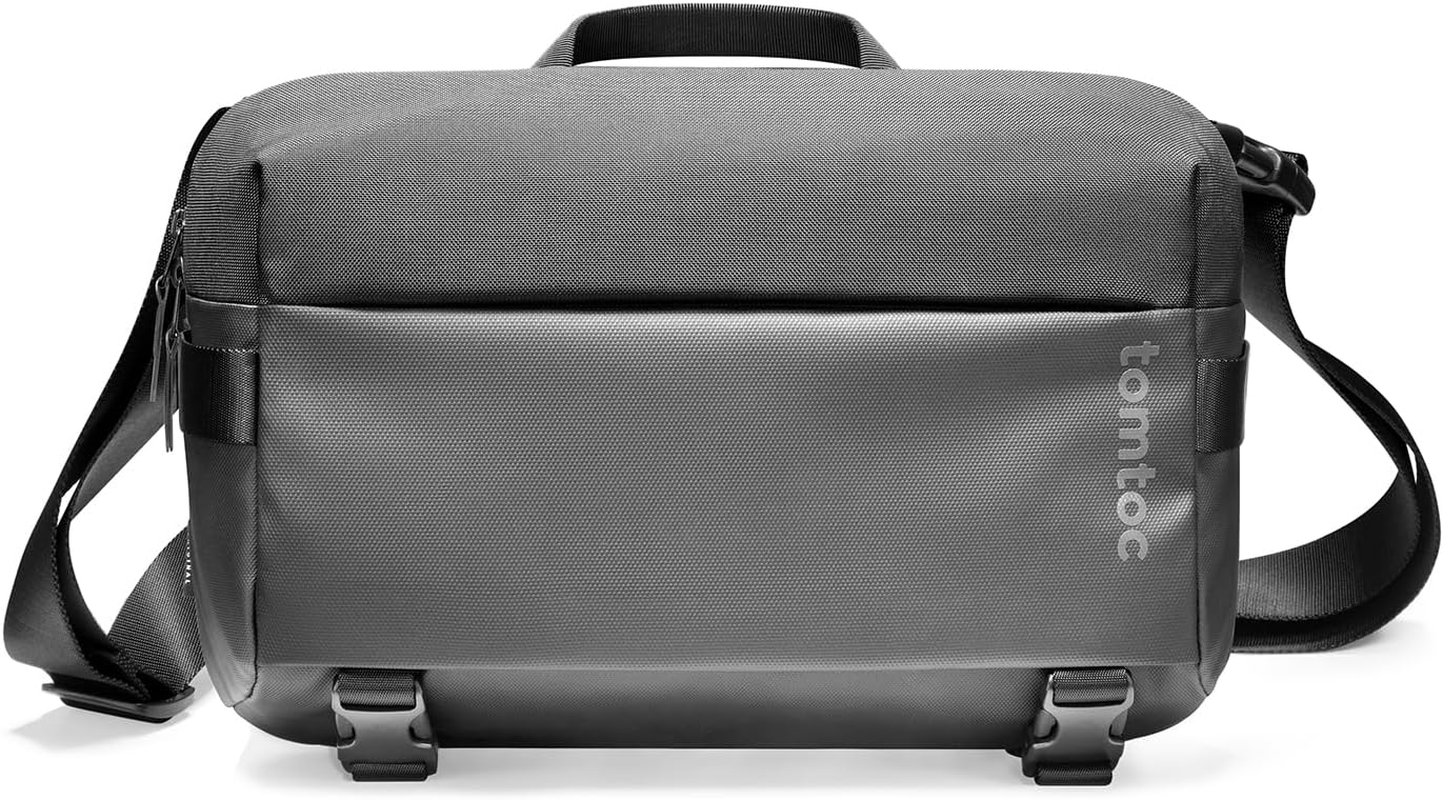 Tomtoc Compact EDC Sling Bag, Minimalist Chest Shoulder Crossbody Sling Backpack for Men and Women, Lightweight Everyday Carry Bag for Tactical, Travel, Work, Gym, Sport