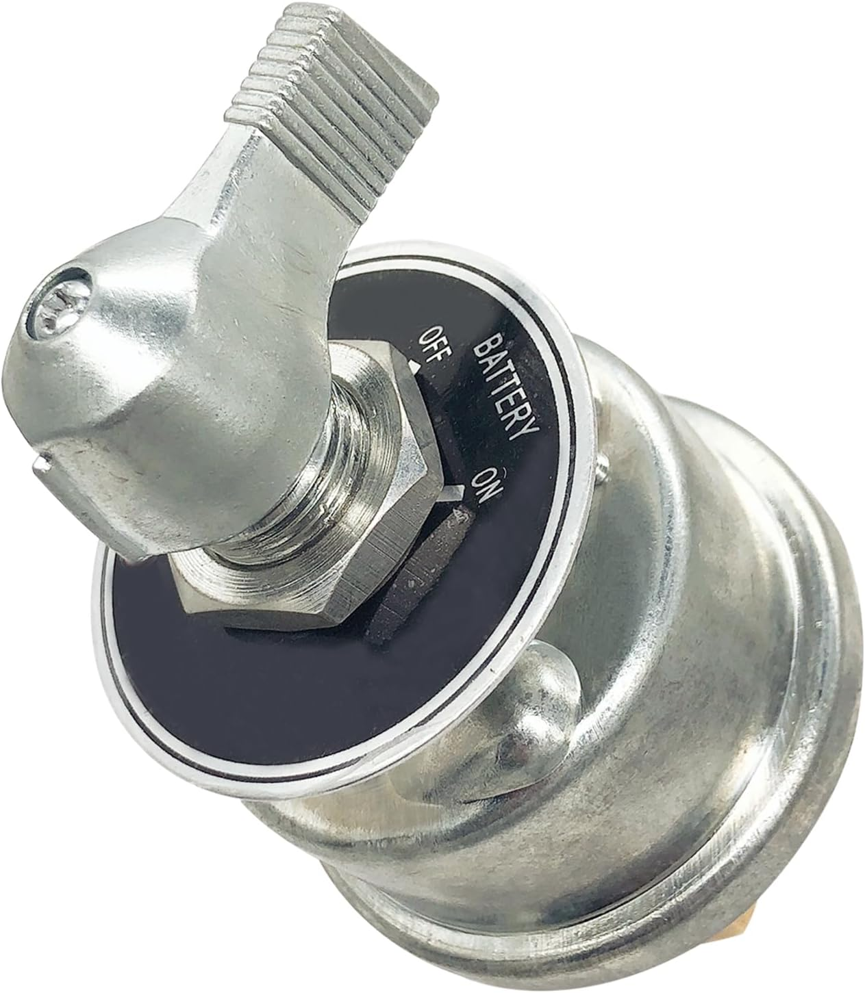 Ampper 12-24 V Master Battery Disconnect Switch, Battery Power Cut Isolator Killer for Car, Vehicle, RV and Boat (200 A, On/Off) image number 2