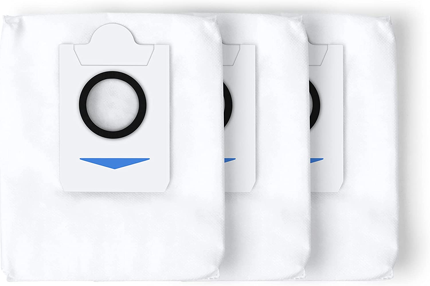 ECOVACS DEEBOT T20E OMNI/ T20 OMNI/ T10 OMNI/ X1E OMNI(EMEA)/ X1 OMNI Series Antibacterial Dust Bags, Pack of 3, DDB020008, Polyester