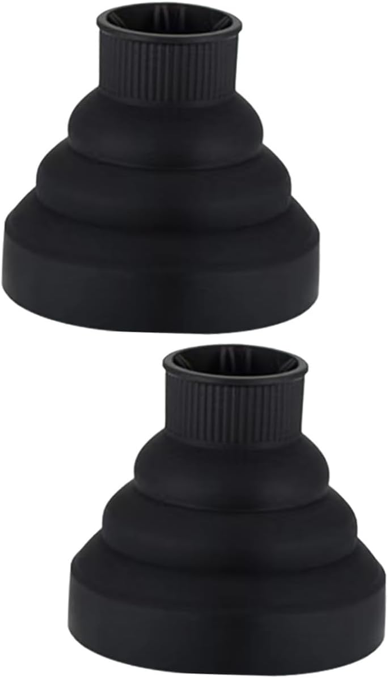 FOMIYES 3Pcs Silicone Hair Dryer Diffuser Cover Portable Hair Dryer Diffuser Attachment for Nozzle