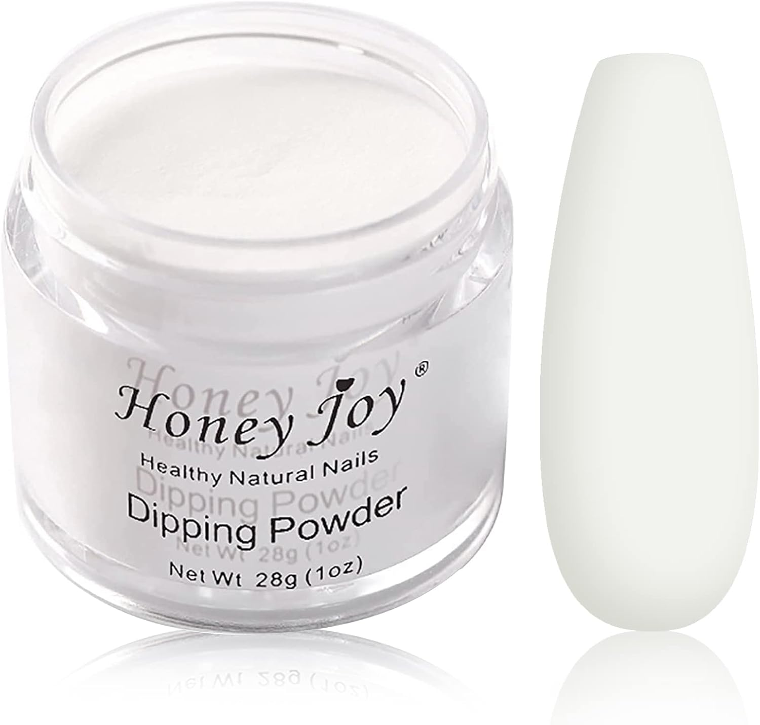 28G/Box Dipping Powder French Manicure Pink and White Clear Transparent Starter Kit Dip Powder Nails No Cure,0.98Oz per Box, Hj-Nd064B-Natural White - Clear Pink image number 7