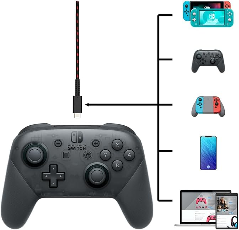 Pro Charging Cable - Nintendo Switch image number 2