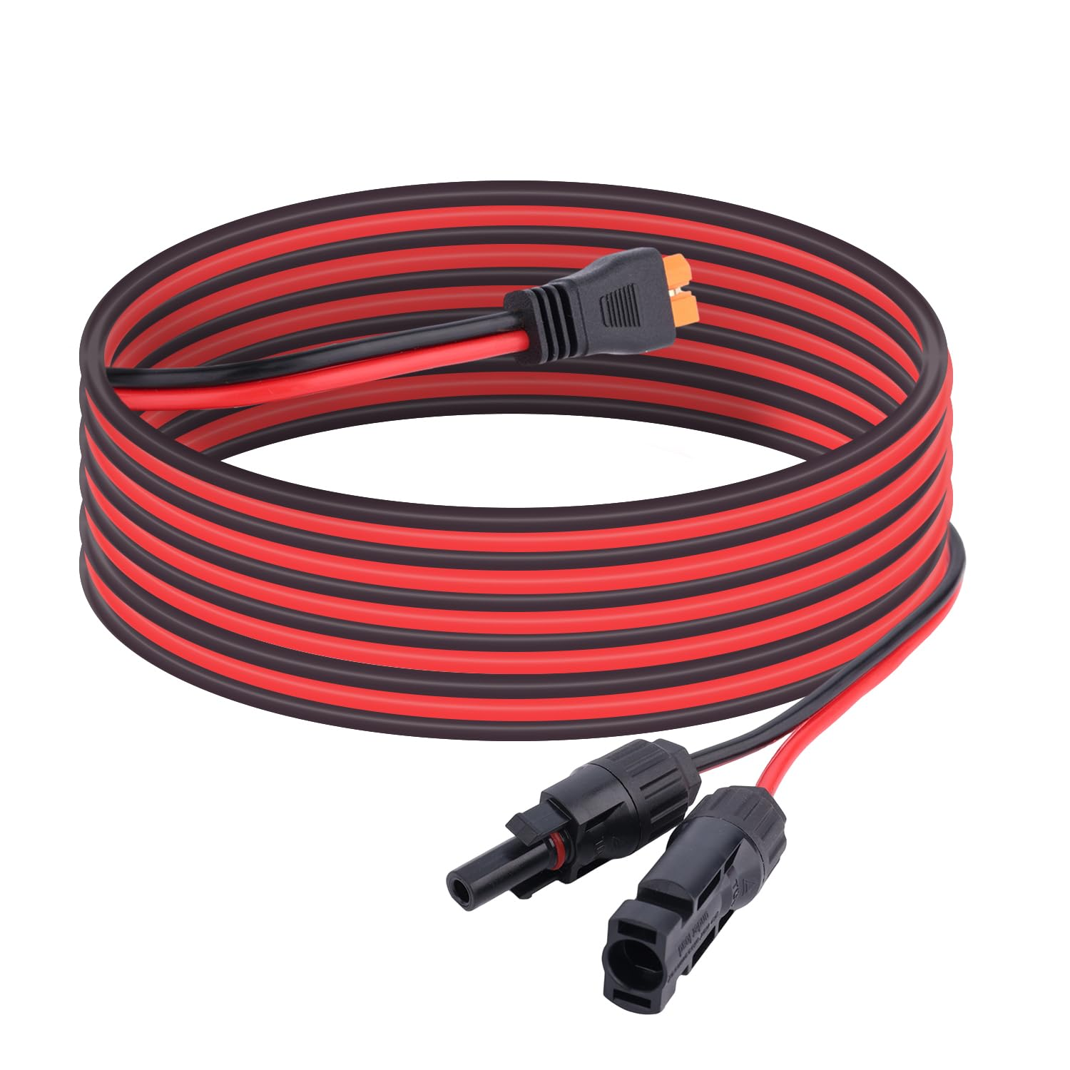 Solar to Xt60I Cable, 12AWG 10FT Xt60I Solar Charging Cable Connector for Foldable Panel Lifepo4 Battery Portable Power Station Generator image number 5