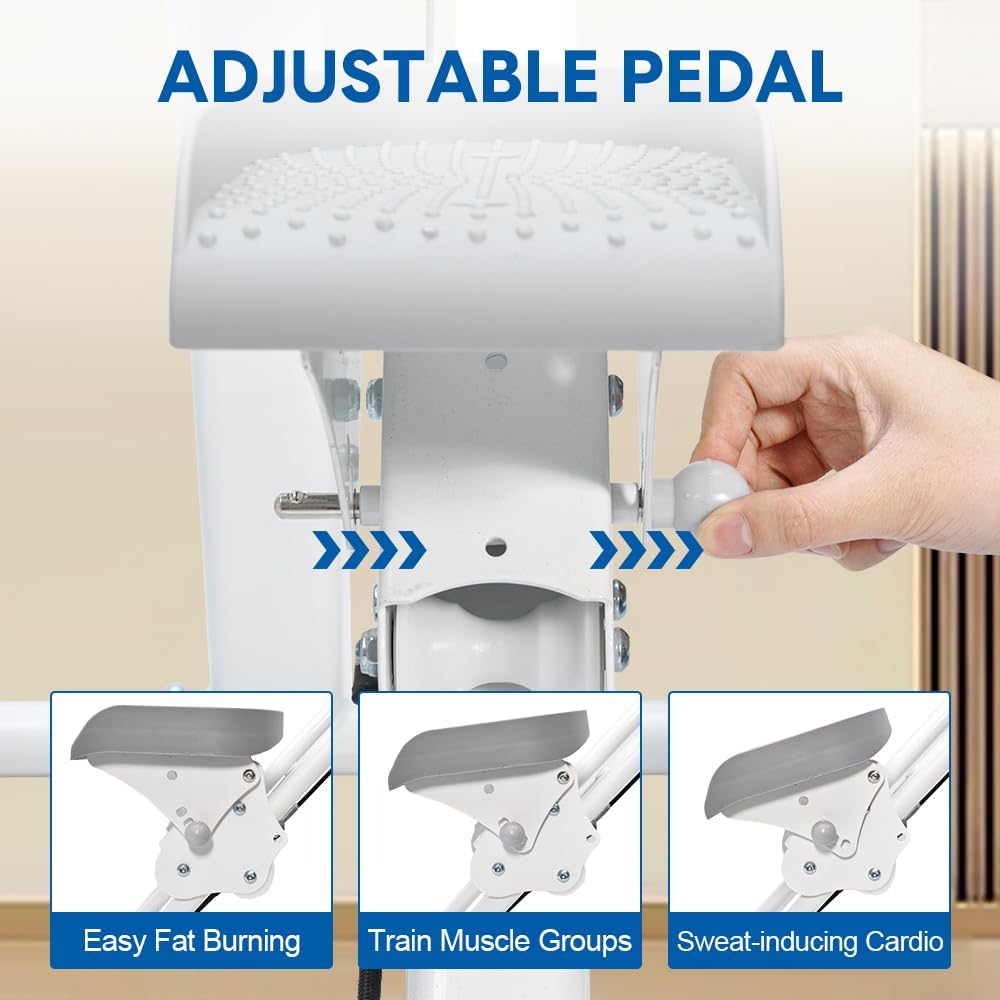 ALSTON Foldable Stair Stepper for Home Gym Exercise Height Adjustable Vertical Climber Machine 120Kg Loading Capacity with Digital Display for Full-Body Workout image number 4