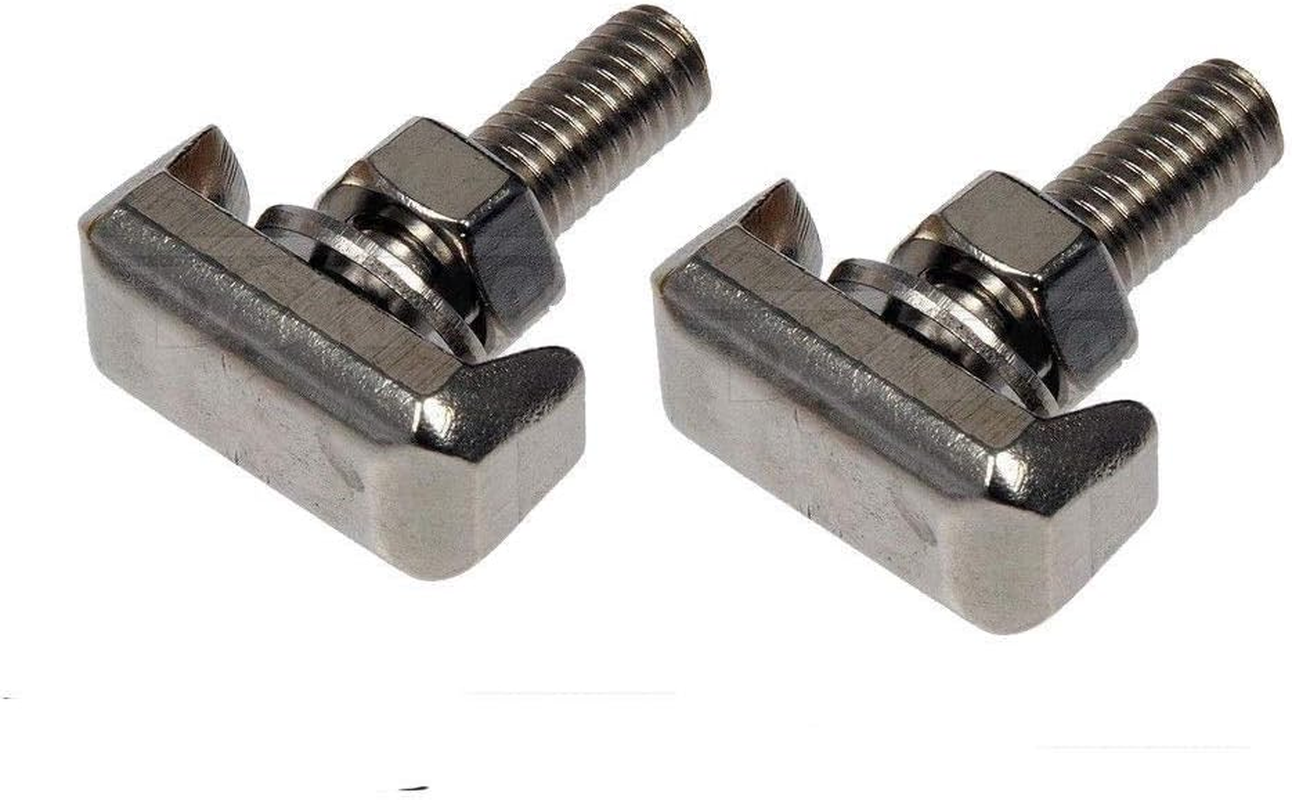 2 Pcs Replacement Battery Terminal T-Bolt Replace # 19116852, 6X0915138, 61128373946, 64740 for BMW GMC Chevrolet Volkswagen