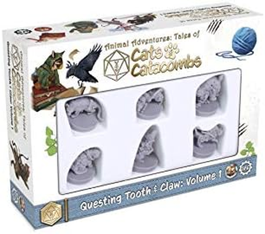 Animal Adventures Bundle: Starter Set plus Dog Miniatures 1-3 and Cat Miniatures 1-2 image number 6