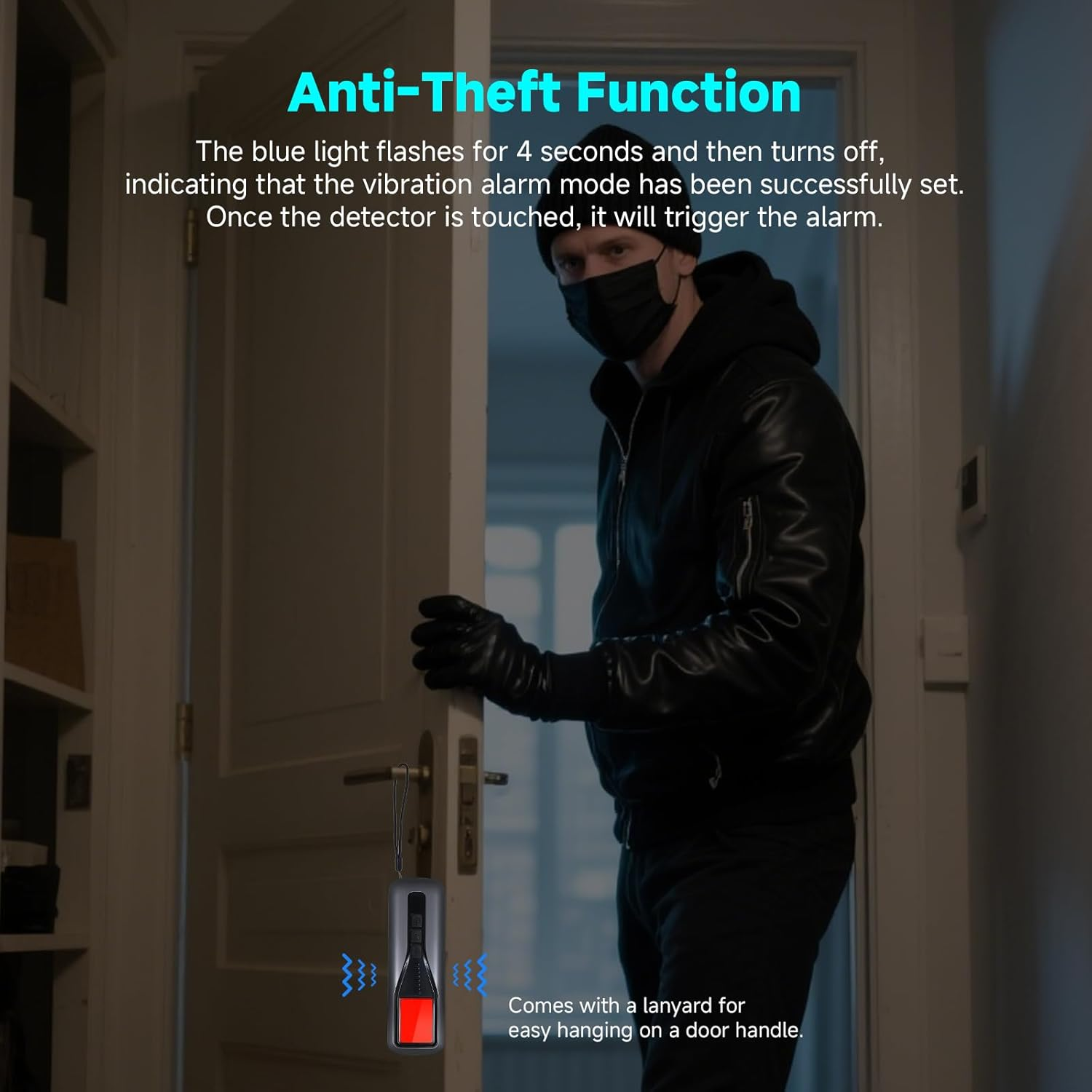 Kozyone Hidden Camera Detectors, GPS Tracker Detector, 6 Modes 5 Levels Sensitivity, Bug Detector & Camera Finder for Travel, Car, Bathroom, Hotel image number 6