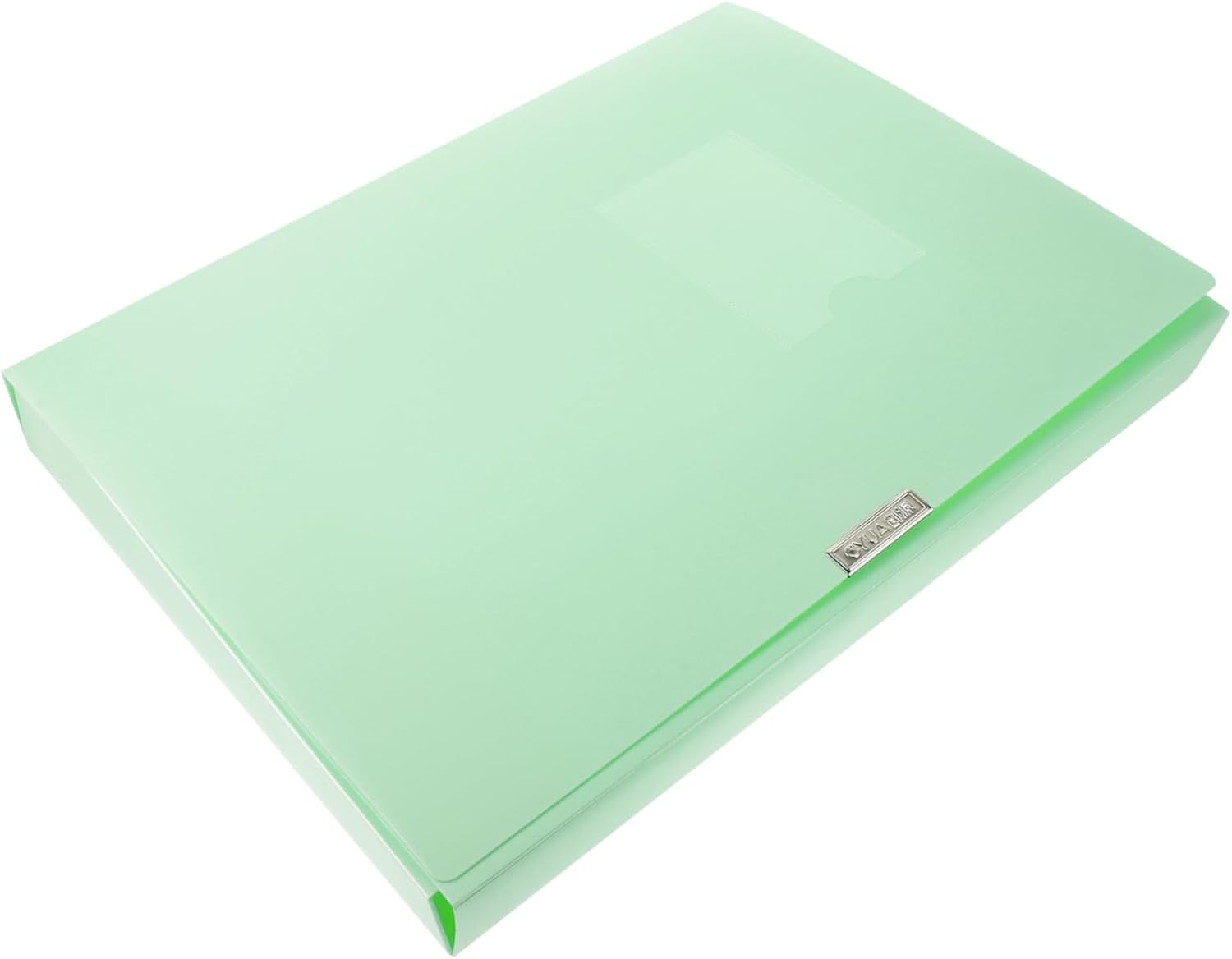 Data Box File Paper Document Storage Box File Organizer Plastic Reusable Desk Accessory image number 6