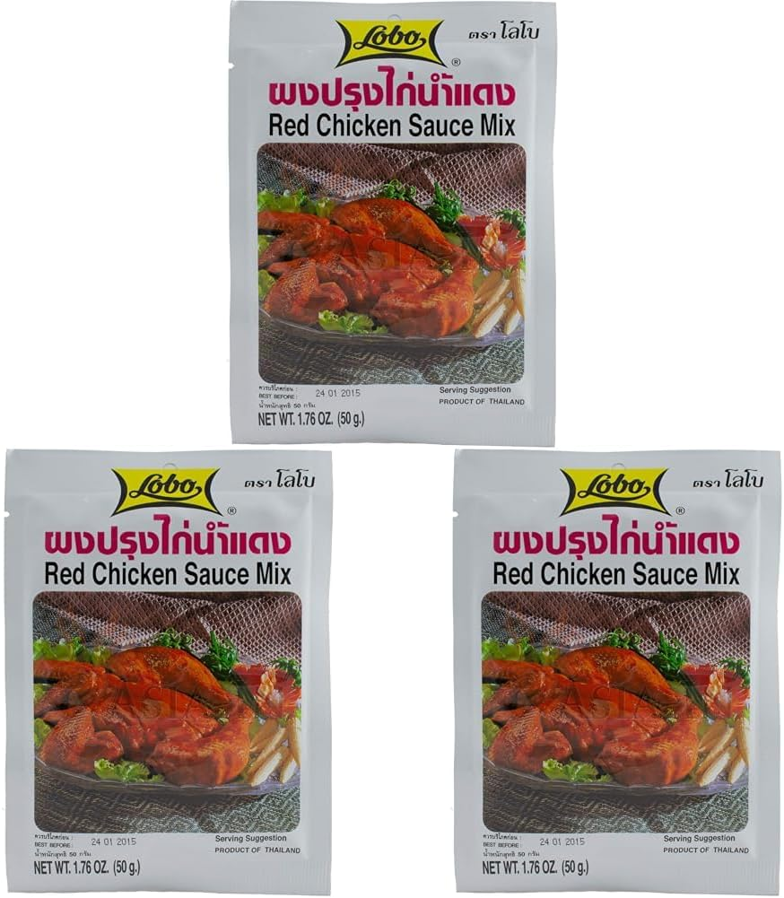 Lobo Red Chicken Sauce Mix 50 G - 50 G image number 1