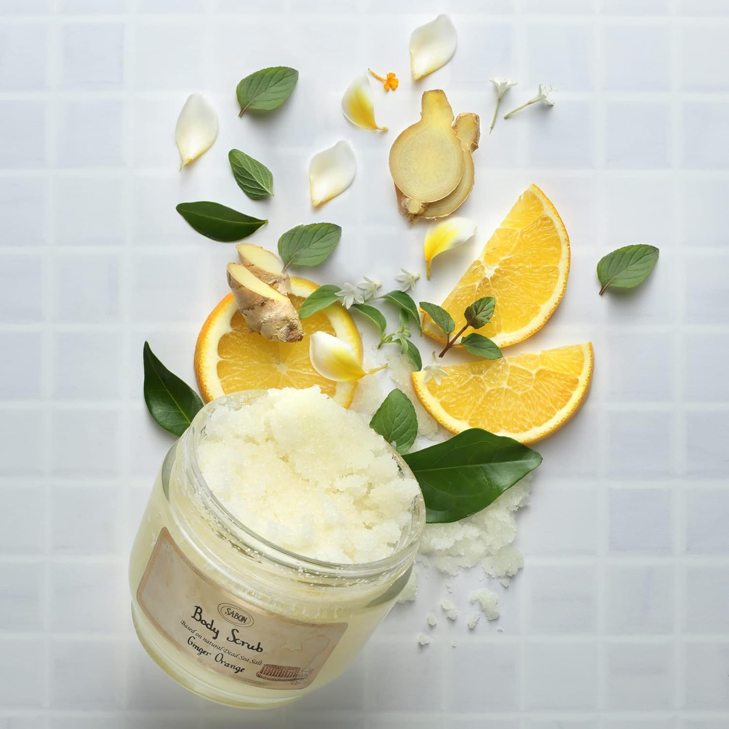 Sabon Body Scrub - Ginger Orange 600G image number 1