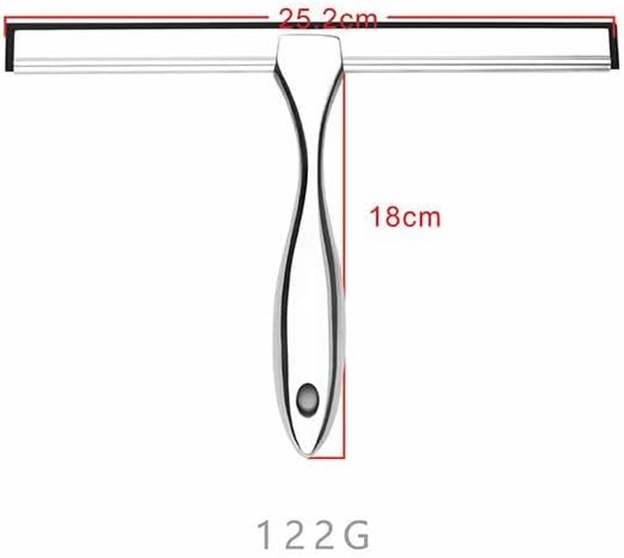 Wiper Shower Squeegee for Shower Doors, Bathroom, Mirrors, Tiles and Car Windows image number 1