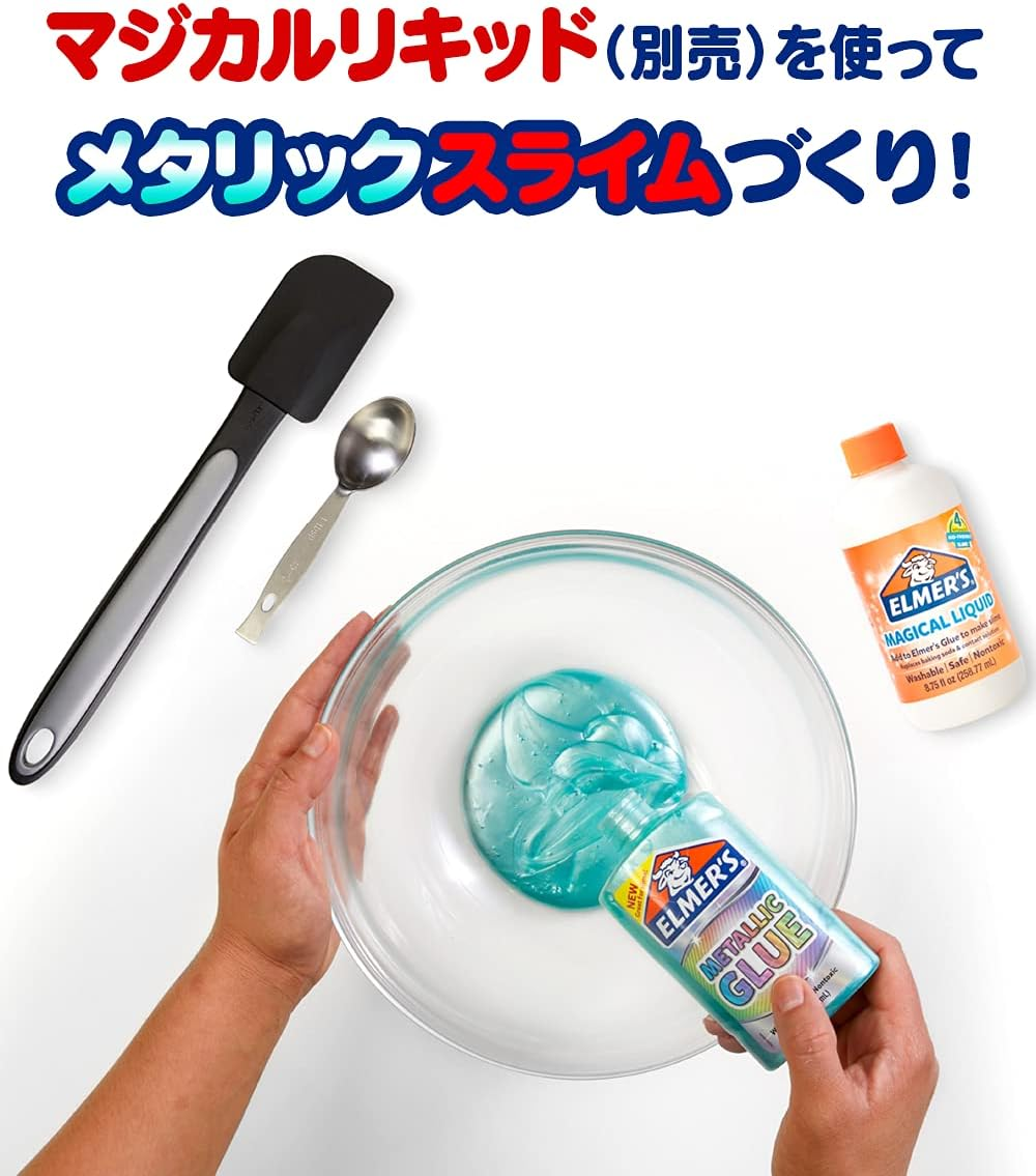 Elmer'S Metallic Glue, Teal, 147 Ml image number 5