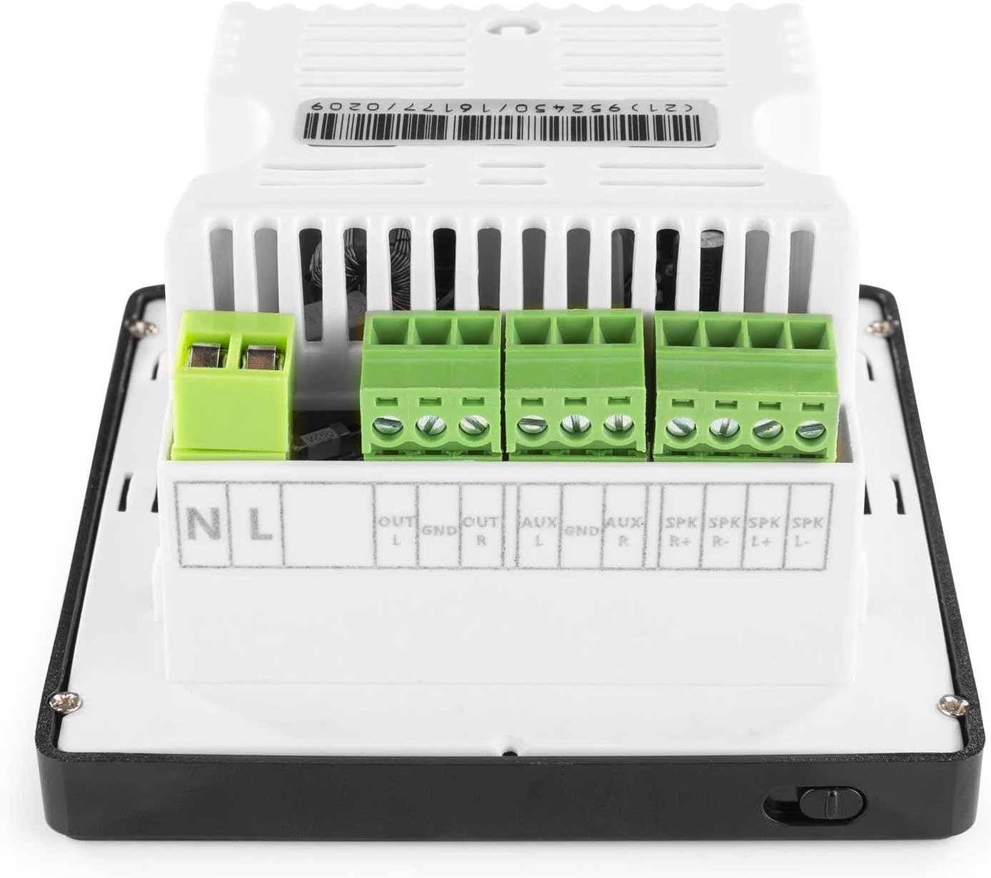 Power Dynamics Powerline A50B Bluetooth Ceiling Speaker System with Amplifier - 2X In-Ceiling Speakers for Home, Bathroom, Seamless Audio Experience, Wall Mounted Bluetooth Amplifier image number 4