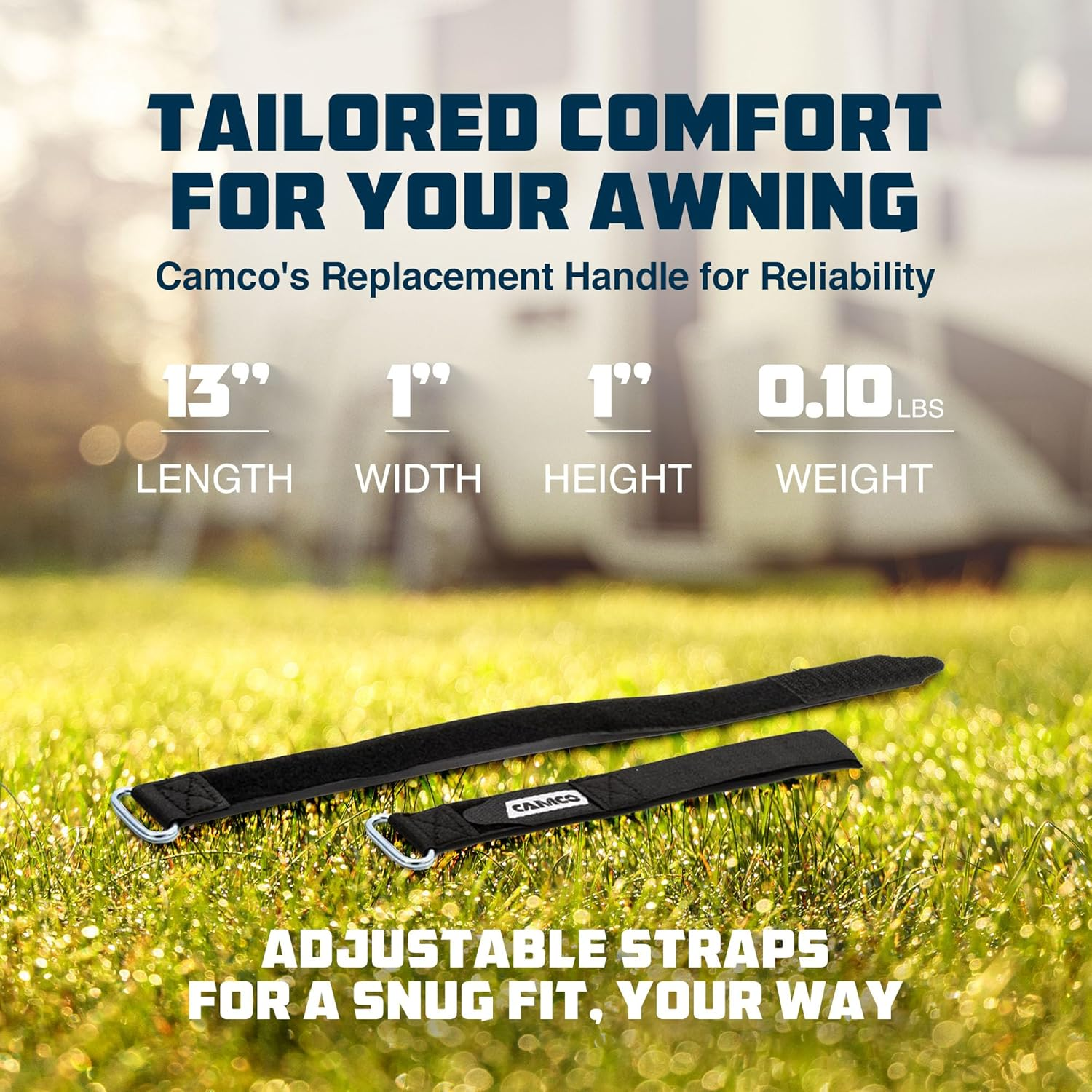 Camco 42503 RV 12" Awning Straps