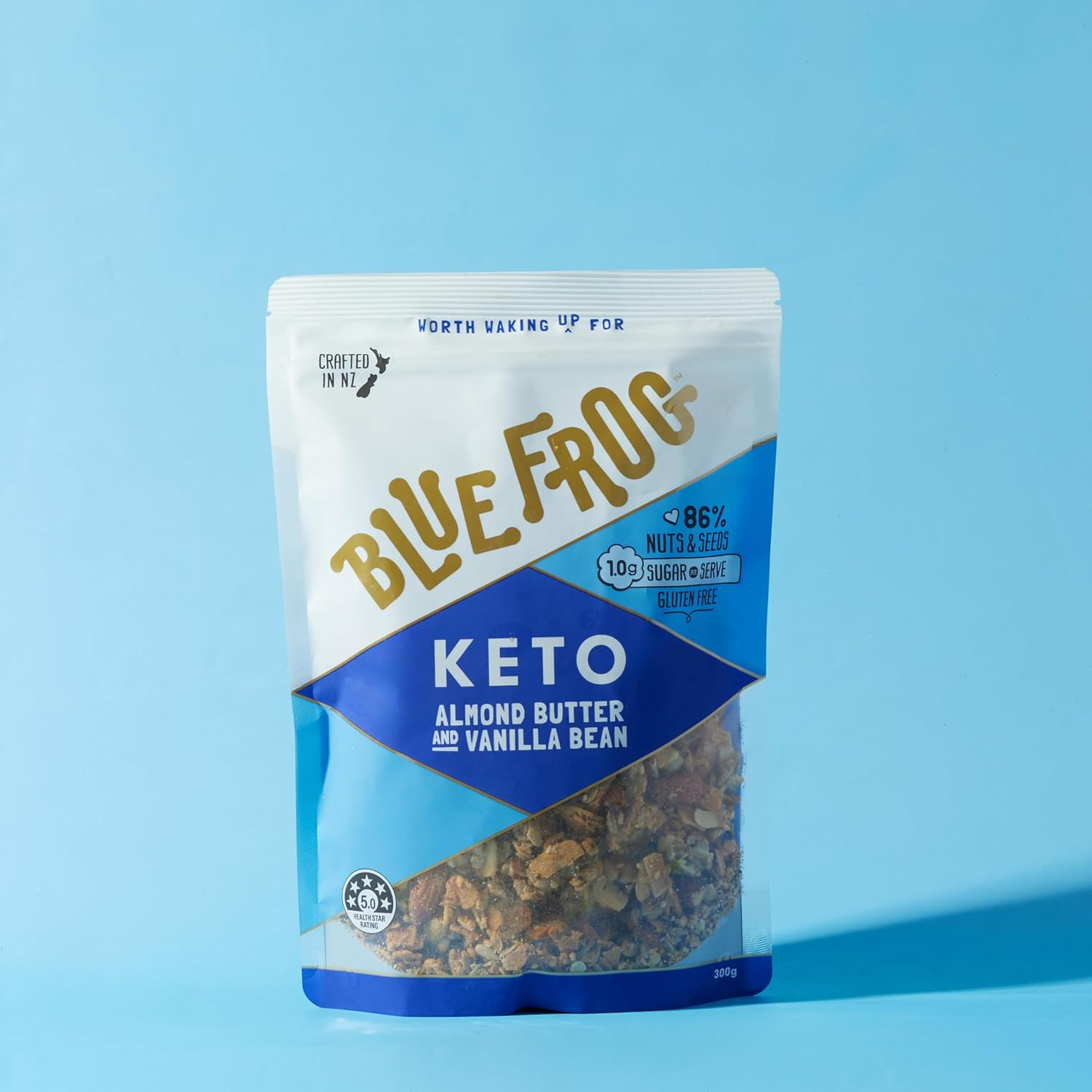 Blue Frog Breakfast - Keto Almond Butter and Vanilla Bean, 300G image number 3